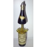 1920's Novelty Bakelite Cocktail Cigarette Dispenser And Lighter In The Form Of A Hennessy Bottle,