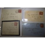 Postal History, Collection Of 50+ Victorian Stamped Envelopes, Mostly With Penny Red Stamps