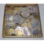 Small Mixed Lot Of Coins To Include Continental, Modern Commemorative Etc.