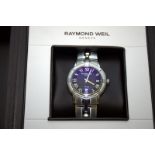 Mint Condition Raymond Weil Parsifal Gents Watch With Boxes and Papers. A lovely gents Raymond