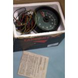 Vintage Boxed Tachometer By Yazuki Ref.50896-770 12 Volt x100 RPM