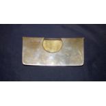 Silver Card holder, Of Plain Form, Fully Hallmarked For Birmingham h 1932, Approx 27.2g