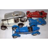 Die Cast Interest, Collection Of 5 Burago Model Cars Comprising Alfa Romeo 2300 Monza 1934 1/18,