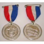 2 1978-1928 Commemorative Medals, Jubilee Of Incorporation Accrington, Both In Unc Condition