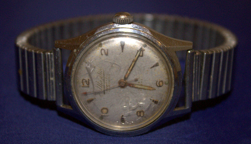 Gents Atlantic Duomatic Champion Wristwatch, Incabloc 17 Jewels, Numbered 59576 To Back, Working