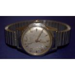 Gents Atlantic Duomatic Champion Wristwatch, Incabloc 17 Jewels, Numbered 59576 To Back, Working