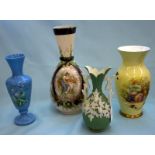 Collection Of 4 Vases