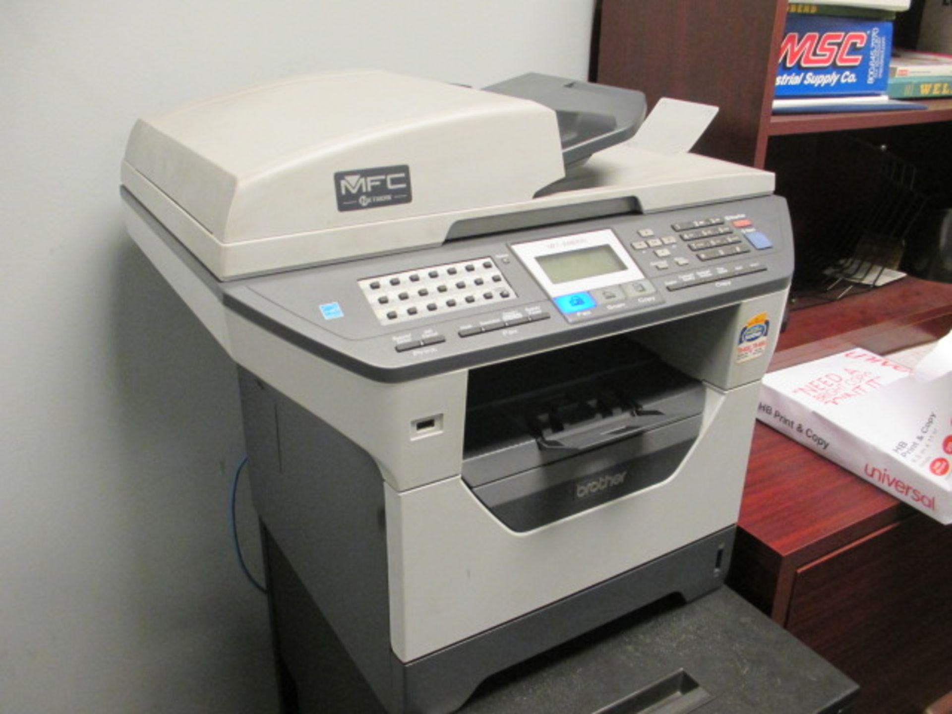 Brother Lot: (5) Printers. Consisting of: (2) MFC-8480DN; (1) MFC-8660DN; (1) HL-6180DW. HIT#