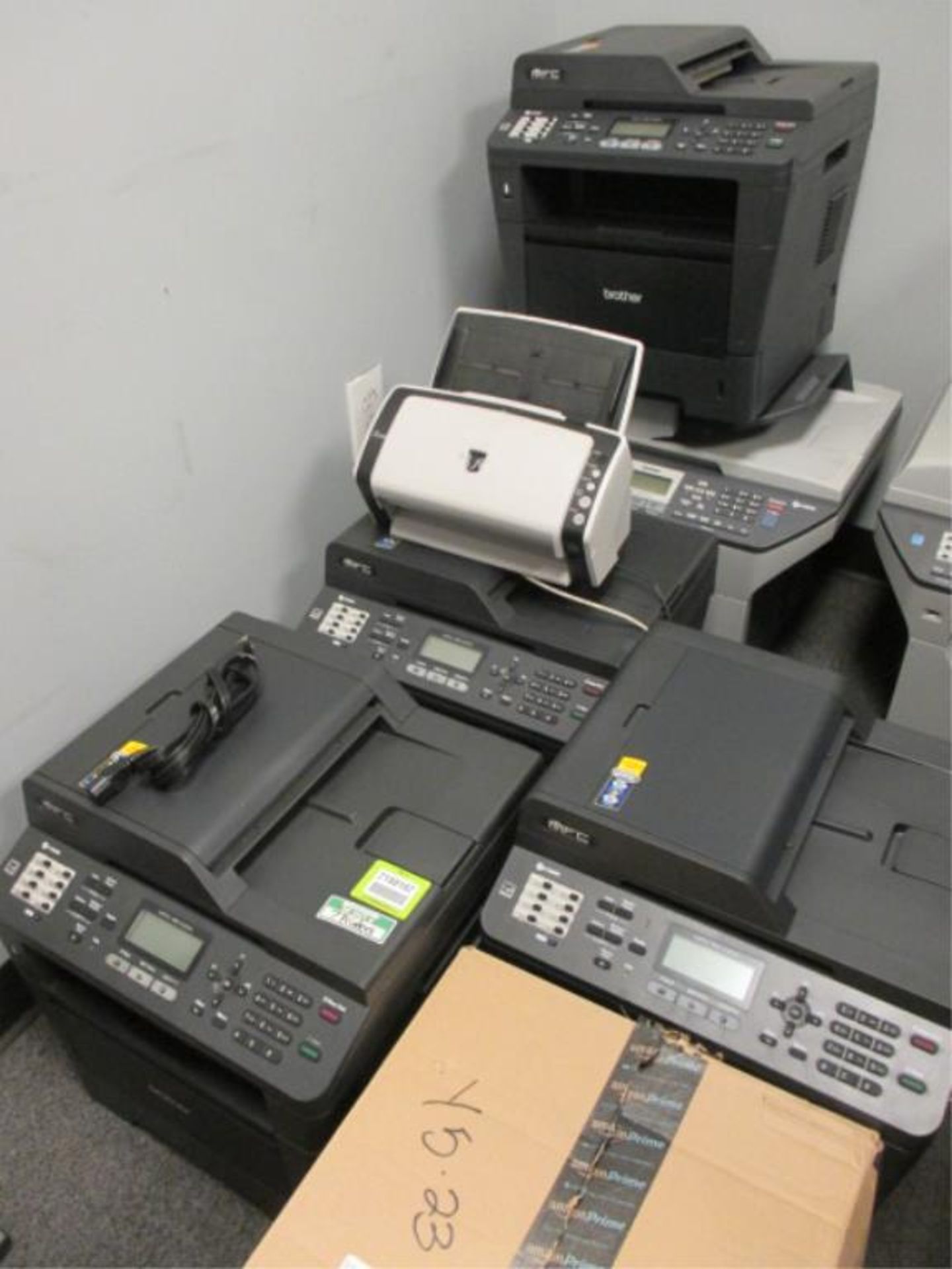 Brother Lot: (8) Printers. Consisting of: (4) MFC-8510DN; (1) MFC-8480DN; (1) MFC-8860DN; (2)