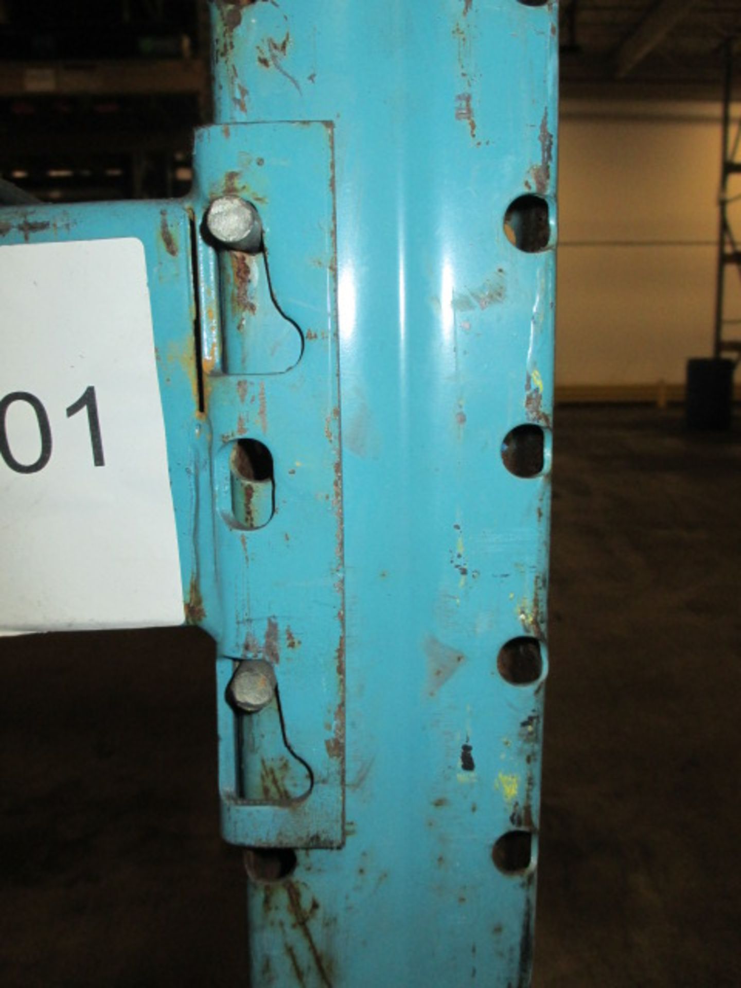 Lot: (5 Tier, 11 sections) Warehouse Pallet Racking, Redirack Style. Consisting of: (12) Upright - Image 2 of 2