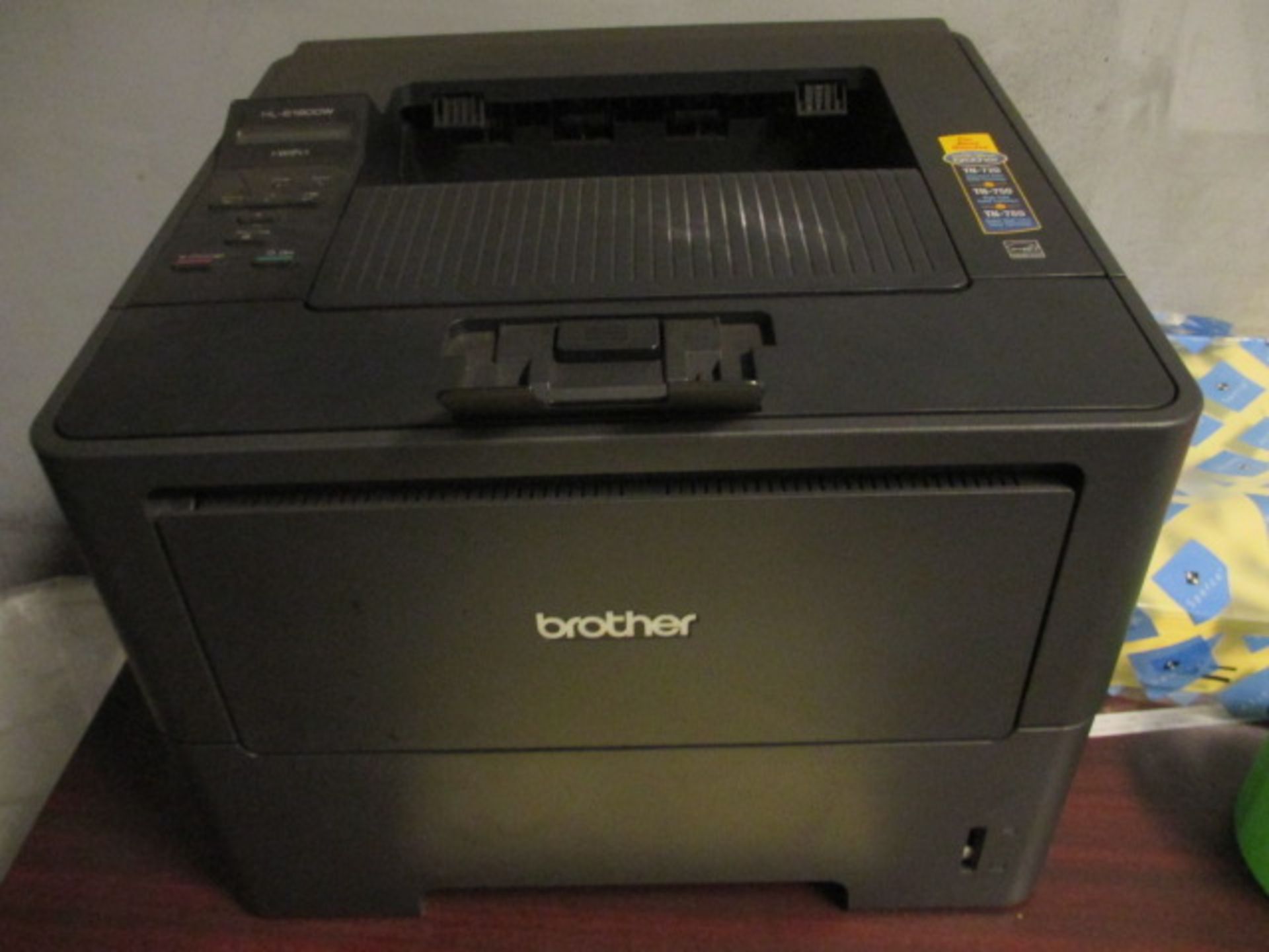 Brother Lot: (5) Printers. Consisting of: (2) MFC-8480DN; (1) MFC-8660DN; (1) HL-6180DW. HIT# - Image 4 of 4