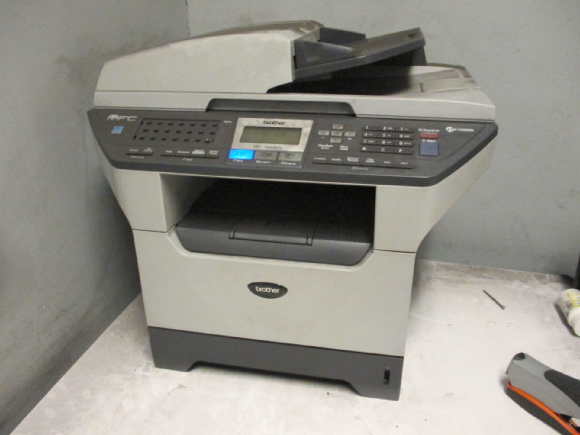 Brother Lot: (5) Printers. Consisting of: (2) MFC-8480DN; (1) MFC-8660DN; (1) HL-6180DW. HIT# - Image 3 of 4