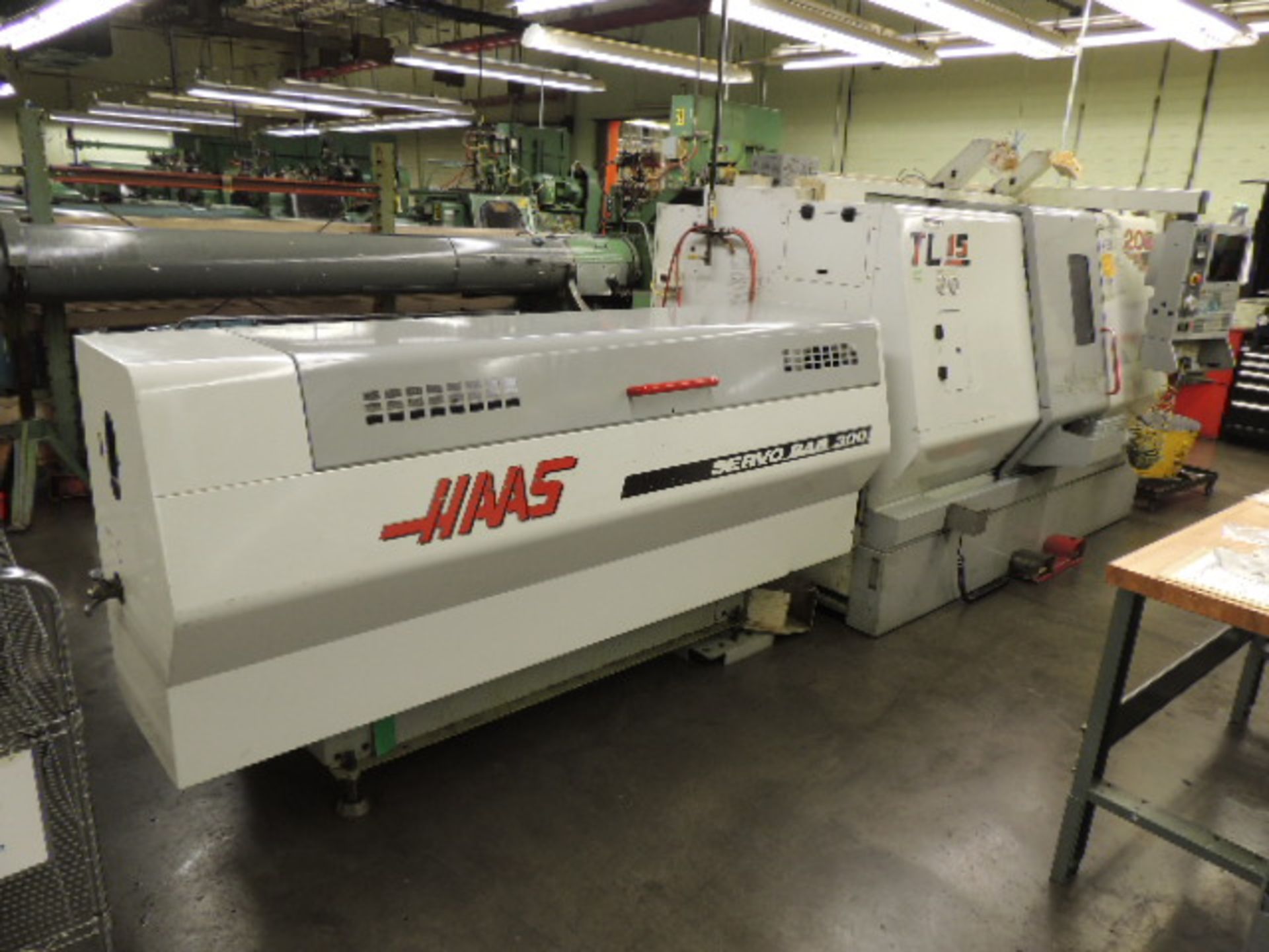 HAAS TL 15 CNC 02.0" barwork capacity, sub spindle, X-Z Axis, 12 station turret, Hybrid 6 UDI-30,