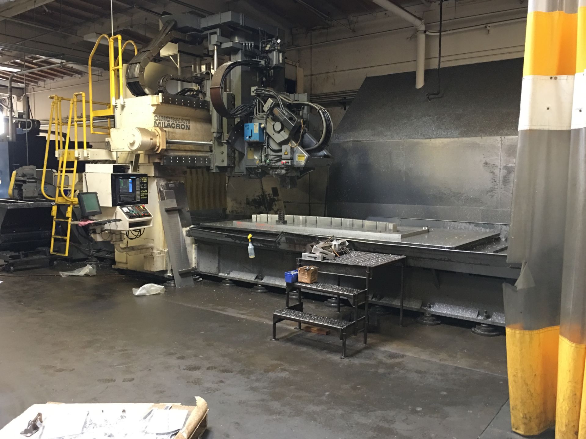 Cincinnati 30v 5-Axis Vertical CNC Profile Mill. Gantry Type, Single Spindle, 130” X 60” Table Size, - Image 5 of 9