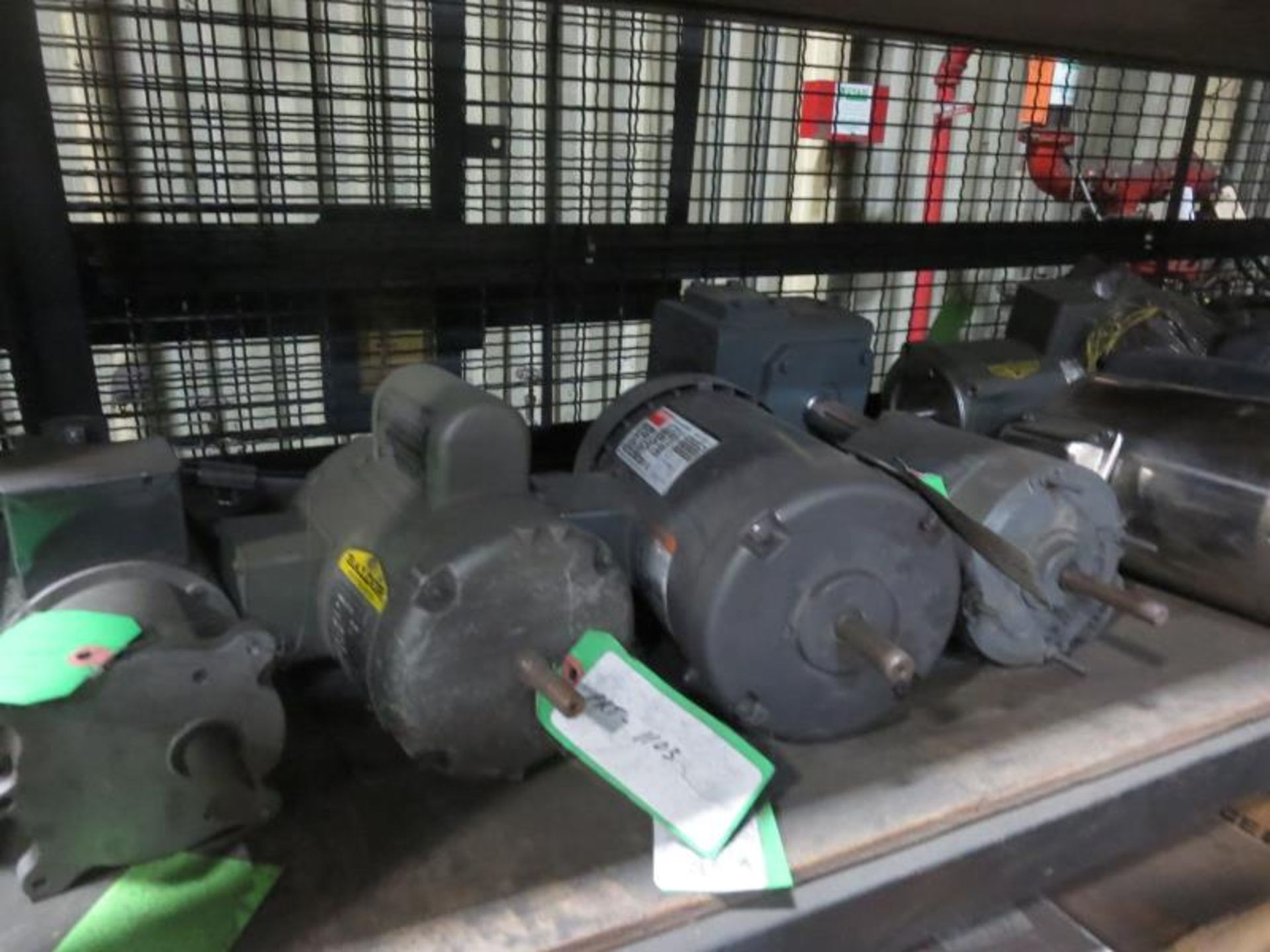 Lot (22) Motors, 1/5hp, .33hp, 2hp, 1/4hp, 1 1/2hp, 1/3hp, 1/2hp. (1) .75hp Stainless Steel - Image 2 of 8