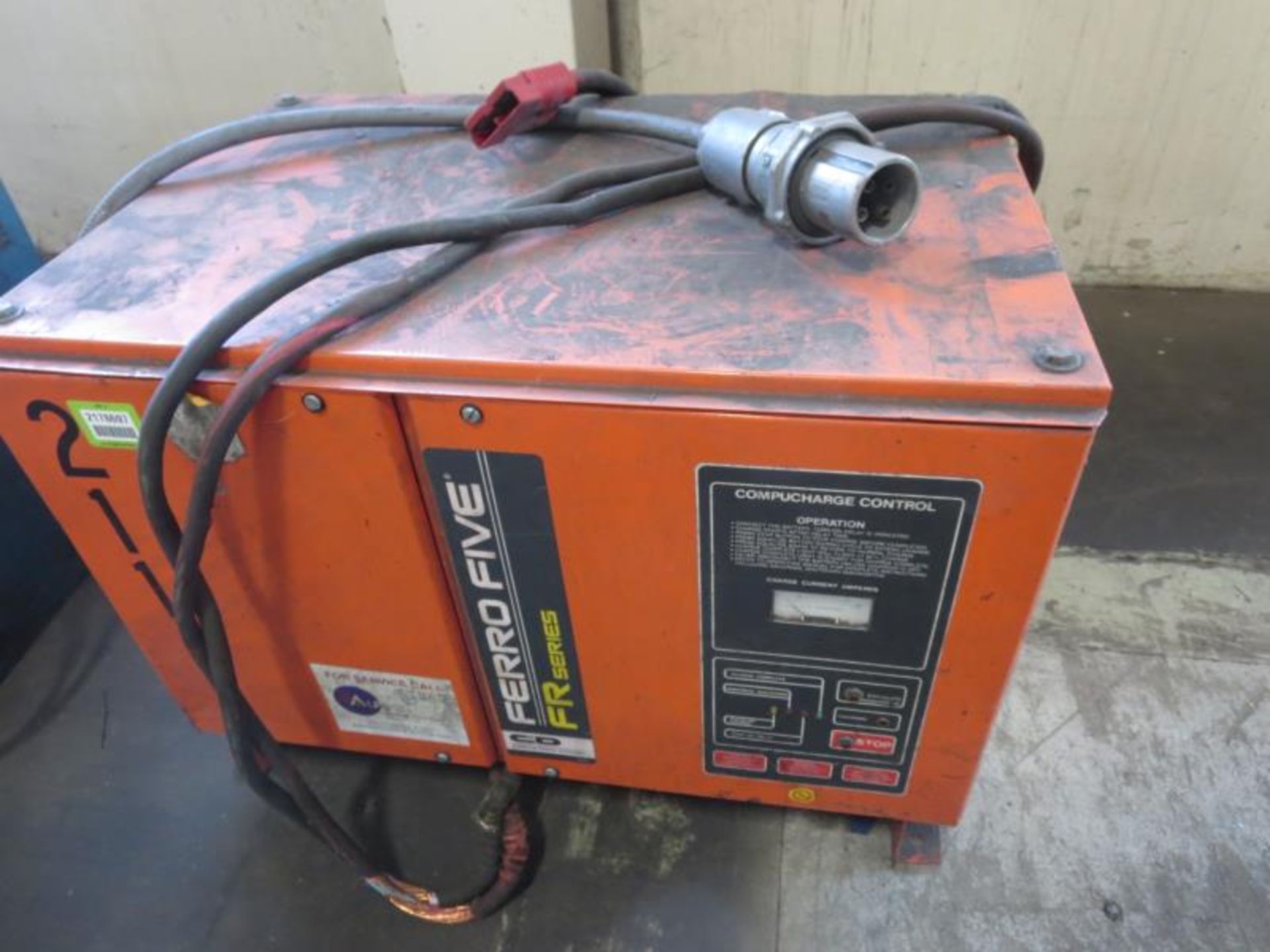 C&D Industrial Batteries FR18HK1000M Battery Charger, 36volt, 480v. Hit # 2178697. M6-M7. Asset