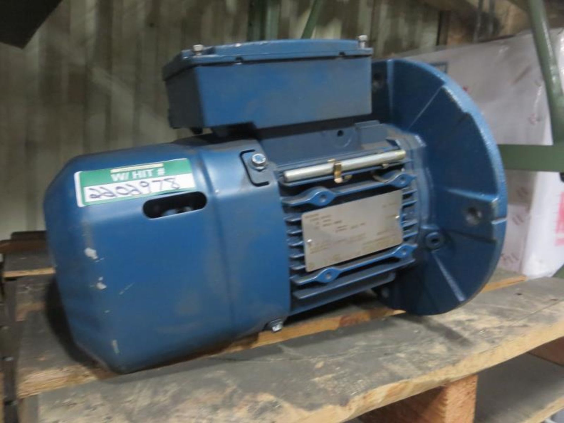 Lot (Qty 6) Motors. Consisting of (1) Baldor 3hp, (1) Leeson 5hp, (2) Sew Eurodrive 3/4hp, (2) - Image 5 of 8