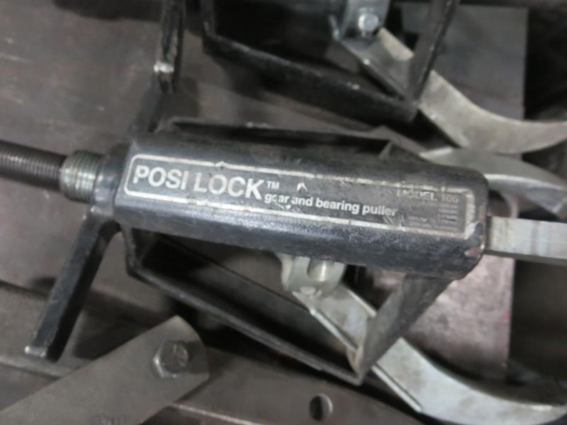 Puller. Lot: (2) Model 106 Posilock Puller & (1) 4 jaw puller. Hit # 2202903. Bldg.1 Maint. Shop. - Image 2 of 2