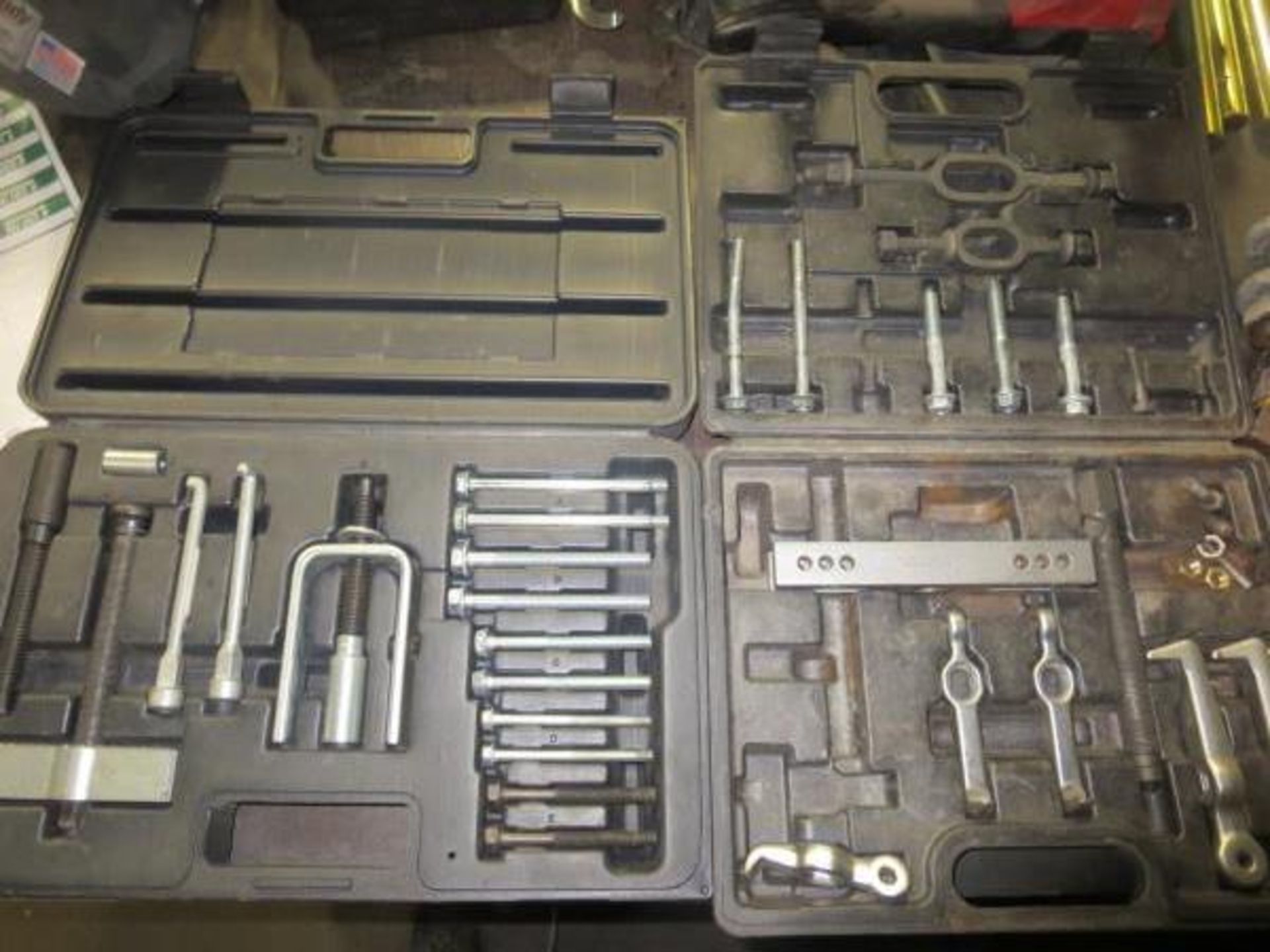 Puller Sets. Lot (1) Bearing & Puller Set & (1) KD Tools Puller Set. Hit # 2202907. Bldg. 1 Maint.