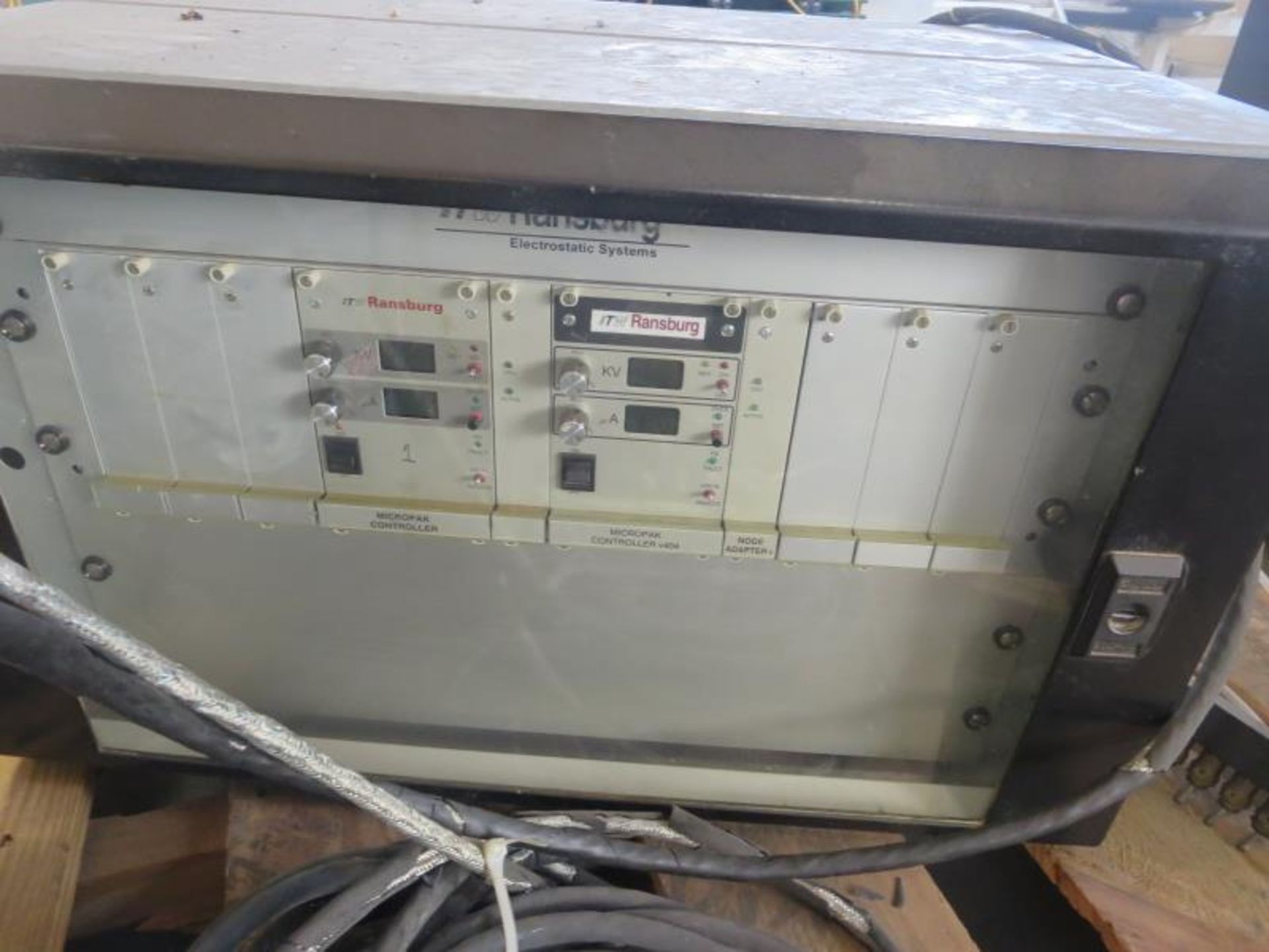 Lot (Qty 3 skids ) Electrical Power Supplies, Cabinets, Microplex Controller. Hit # 2185799. M6-M7. - Bild 3 aus 5