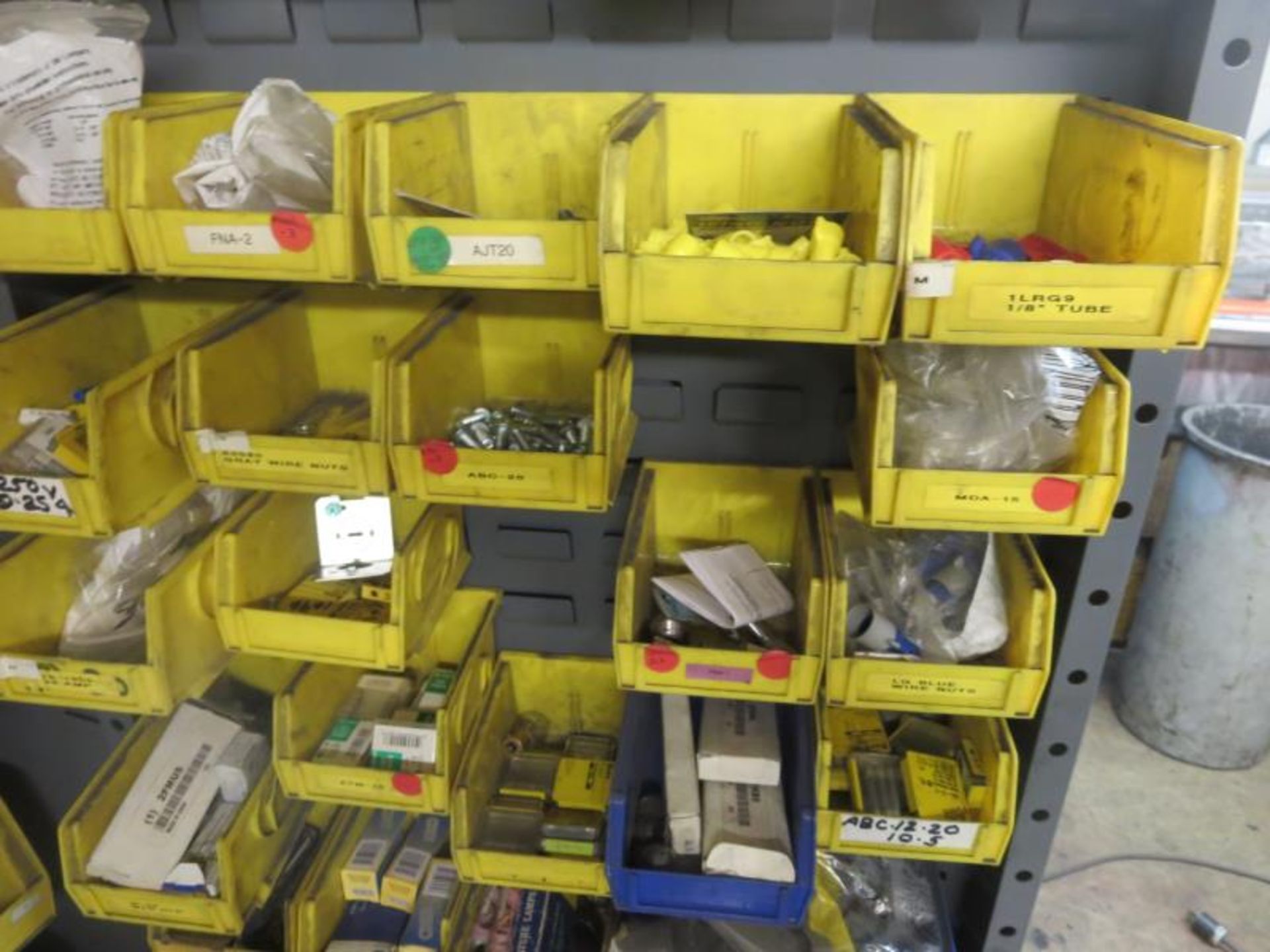 Electrical Parts. Cabinet & Contents, Fuses, Connectors, wire nuts, & Other items pictured included - Image 15 of 16