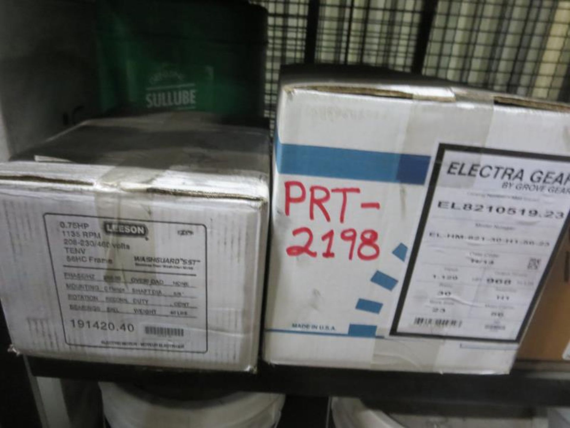 Lot (22) Motors, 1/5hp, .33hp, 2hp, 1/4hp, 1 1/2hp, 1/3hp, 1/2hp. (1) .75hp Stainless Steel - Image 8 of 8