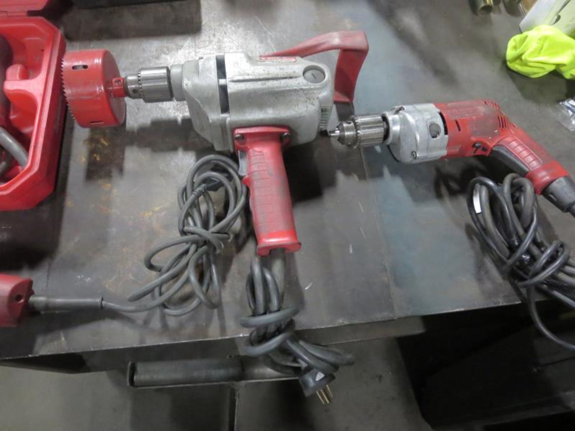 Milwaukee Lot (Qty 4) Drill, Saw & Grinder. Consisting of (1) Reciprocating saw, (1) 4" Grinder, (2) - Image 3 of 3