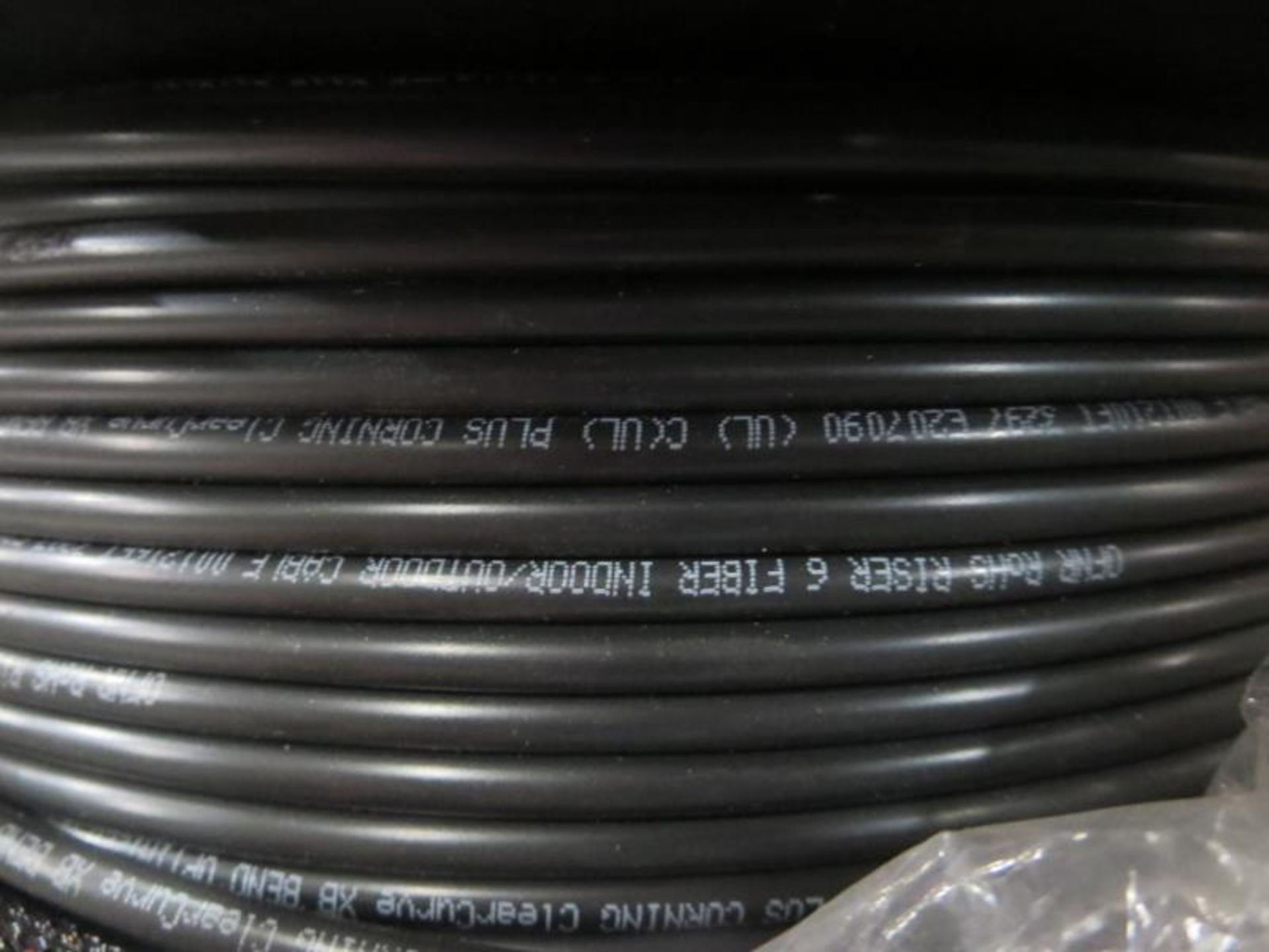 Fiber Optic Cable. Lot (2) Roll fiber optic & (1) Skid 8 awg wire. Hit # 2202960. Bldg.1.11.2.9.3. - Image 2 of 3