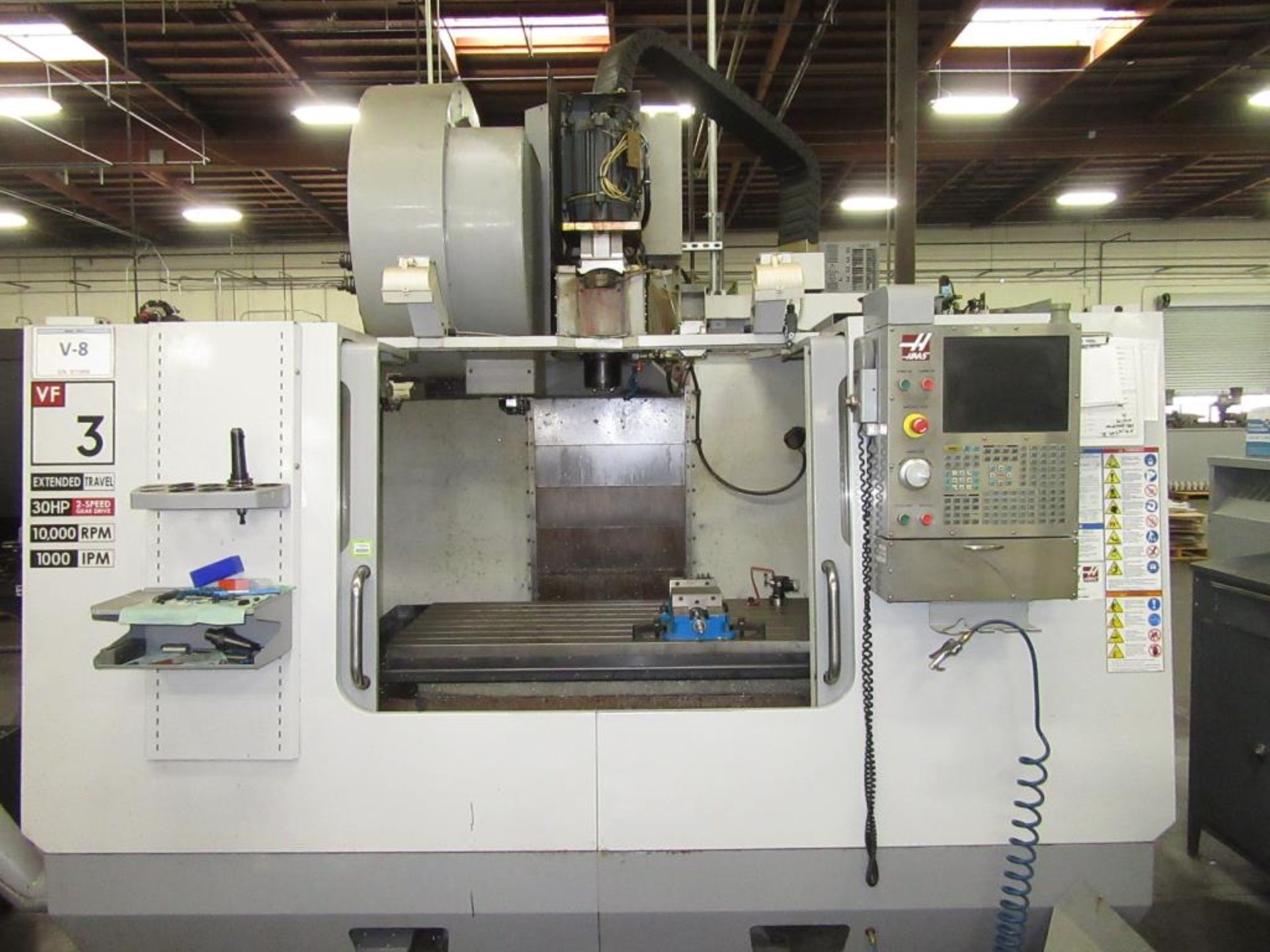 Haas VF-3BYT. 2008 - CNC Vertical Machining Center with Haas 3-Axis Control Panel, Table Size 54"L x