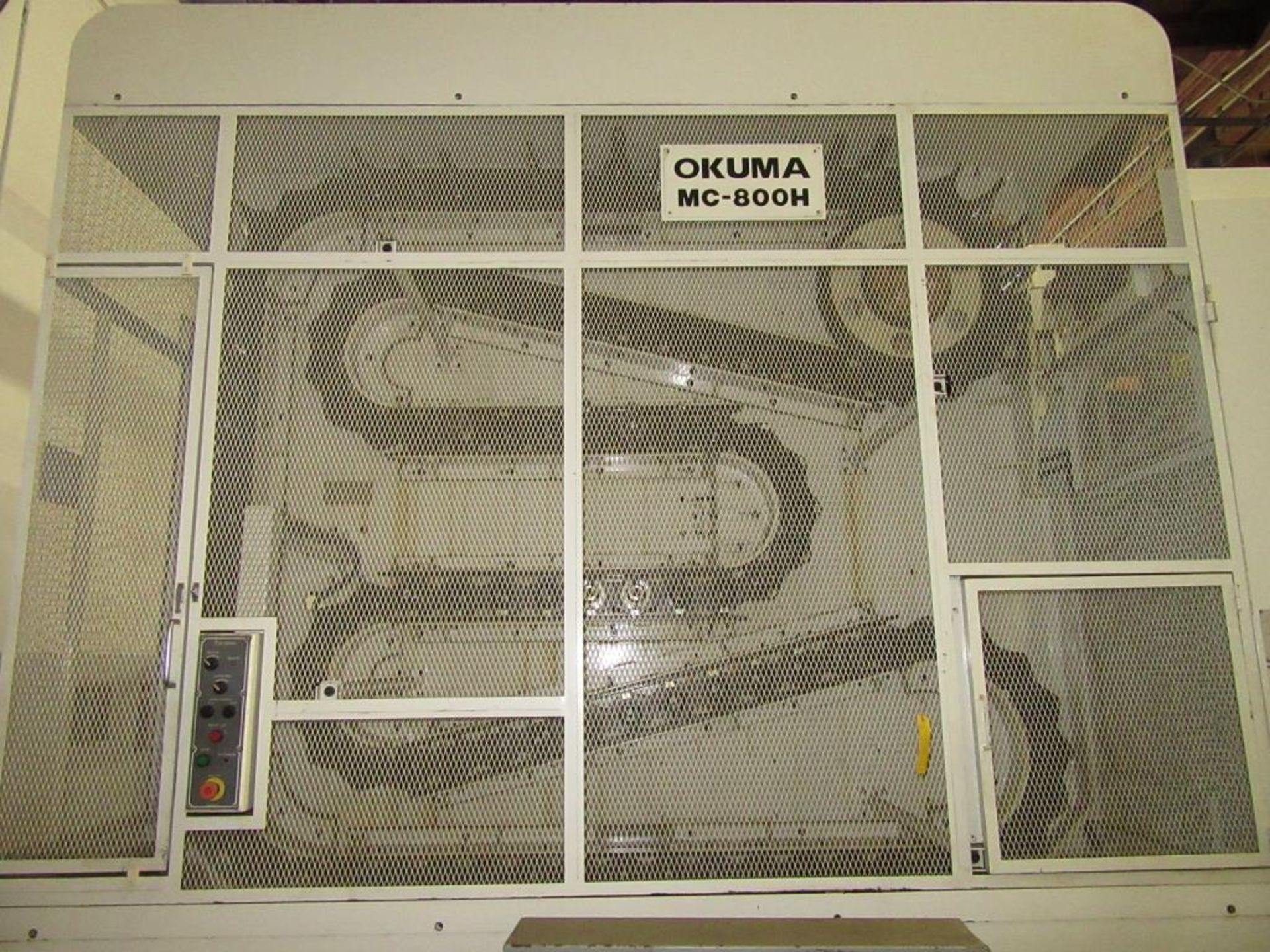 Okuma MC-800H. 1999 - CNC Horizontal Machining Center with OSP 7000M 3-Axis Control Panel, 32" - Image 6 of 24