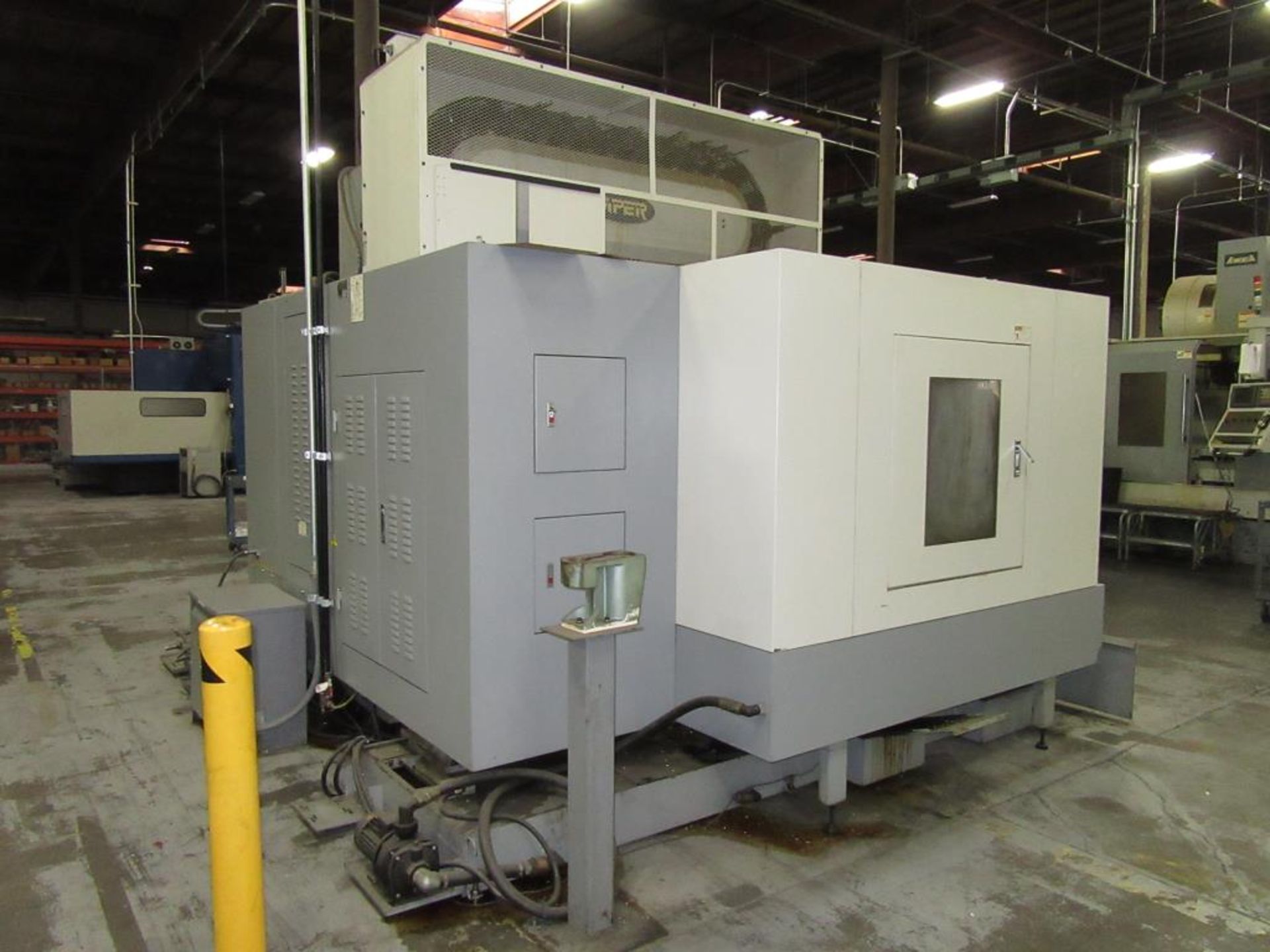 Mighty Viper VMC-1600A. 2006 - CNC Vertical Machining Center with Fanuc 21i-MB 3-Axis Control Panel, - Image 20 of 22