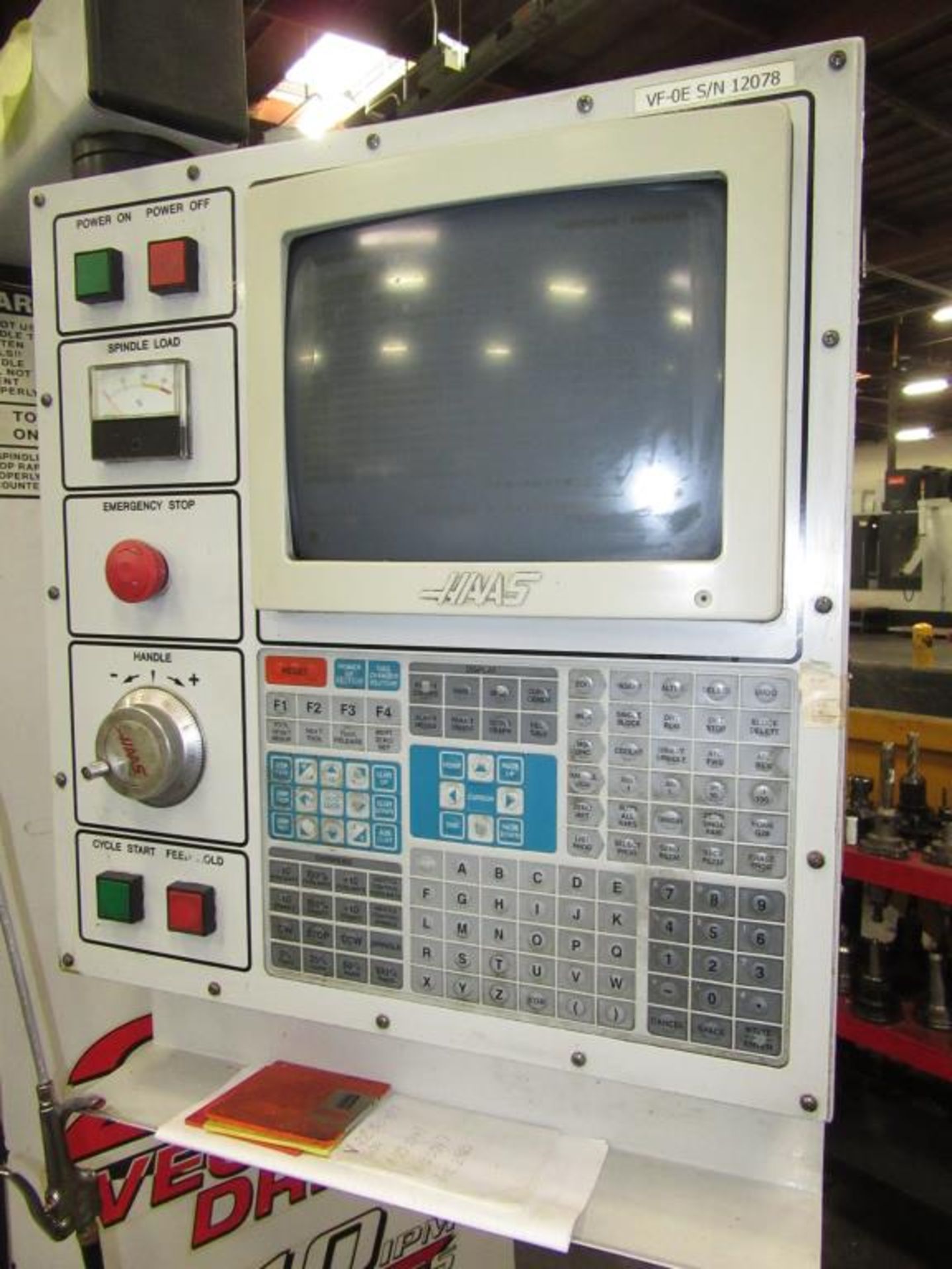 Haas VF-OE. 1997 - CNC Vertical Machining Center with Haas 3-Axis Control Panel, Table Size 36"L x - Image 3 of 12
