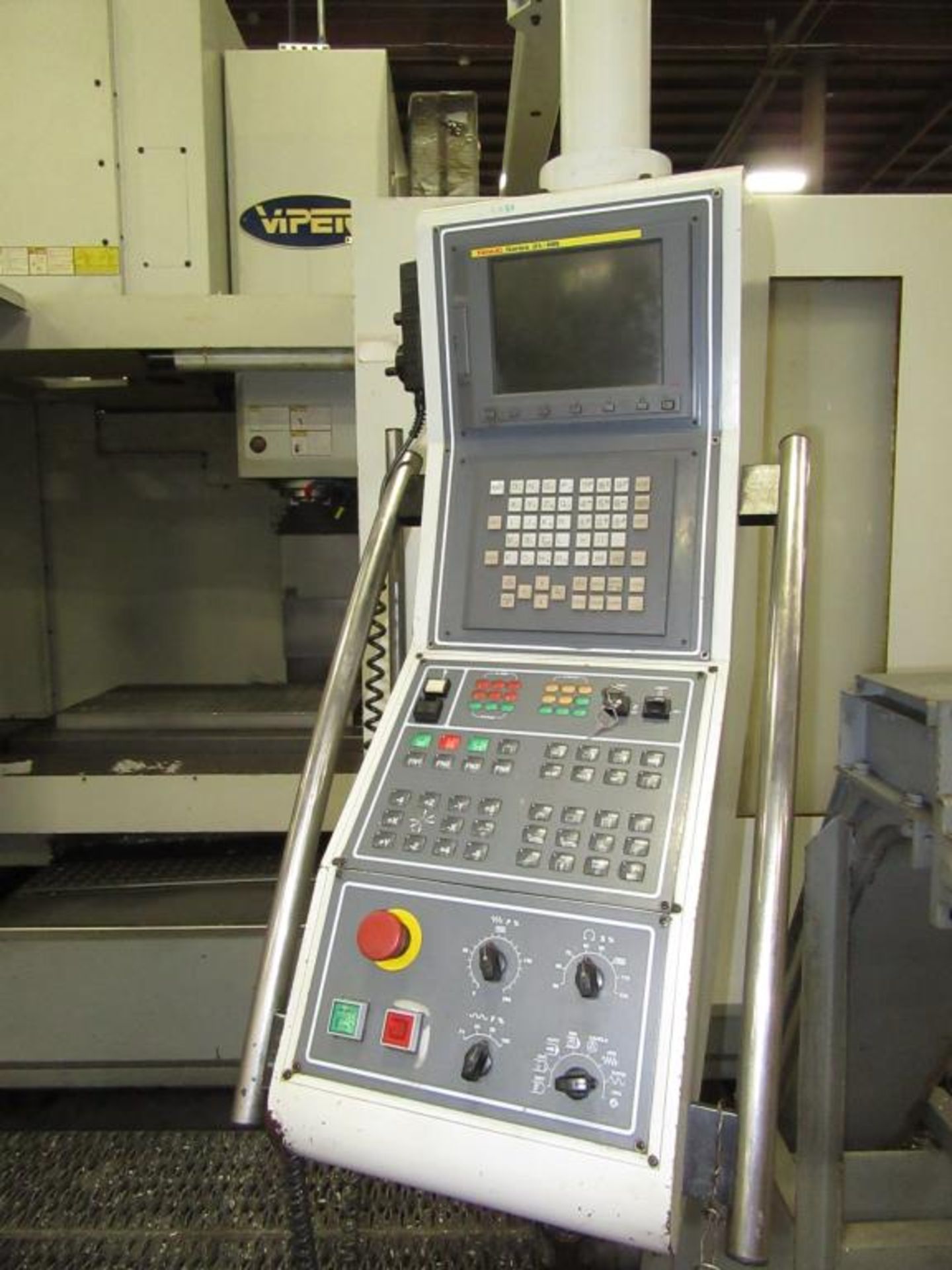Mighty Viper VMC-1600A. 2006 - CNC Vertical Machining Center with Fanuc 21i-MB 3-Axis Control Panel, - Image 5 of 22