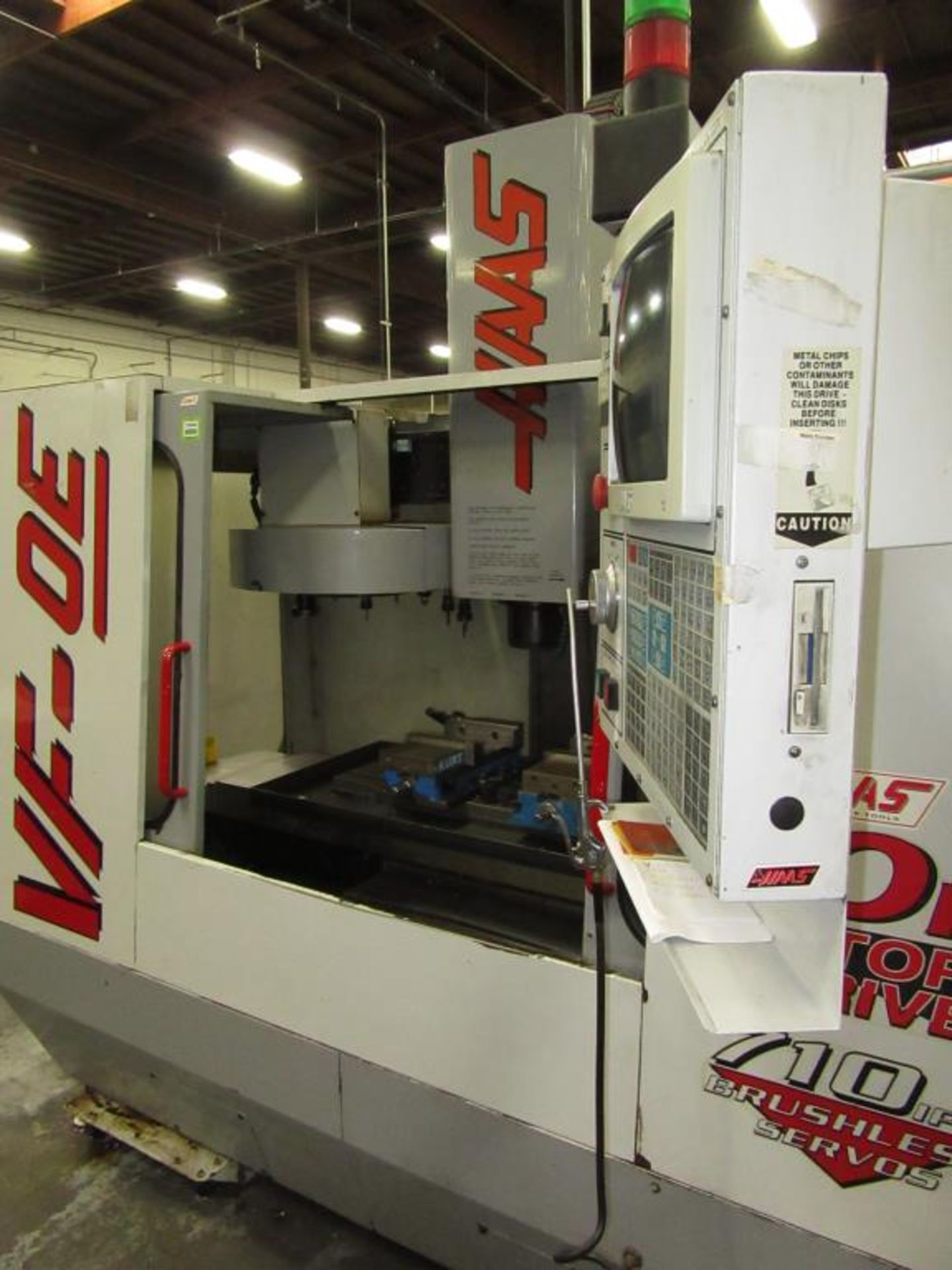 Haas VF-OE. 1997 - CNC Vertical Machining Center with Haas 3-Axis Control Panel, Table Size 36"L x - Image 8 of 12