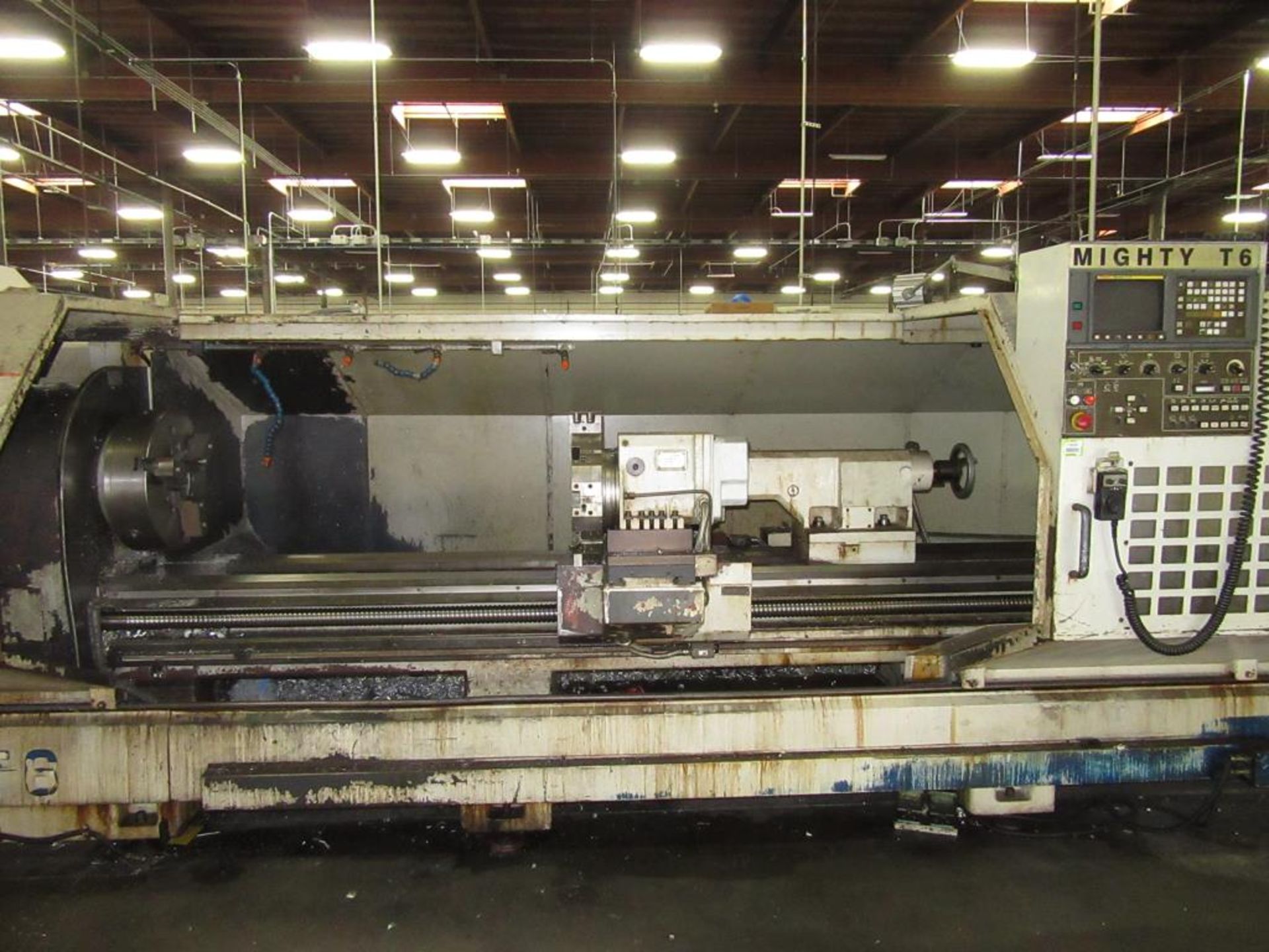 Mighty Viper / Chin Hung T-6 / CL-38-2000. 1999 - CNC Lathe with Fanuc Series O-T 2-Axis Control - Image 6 of 26