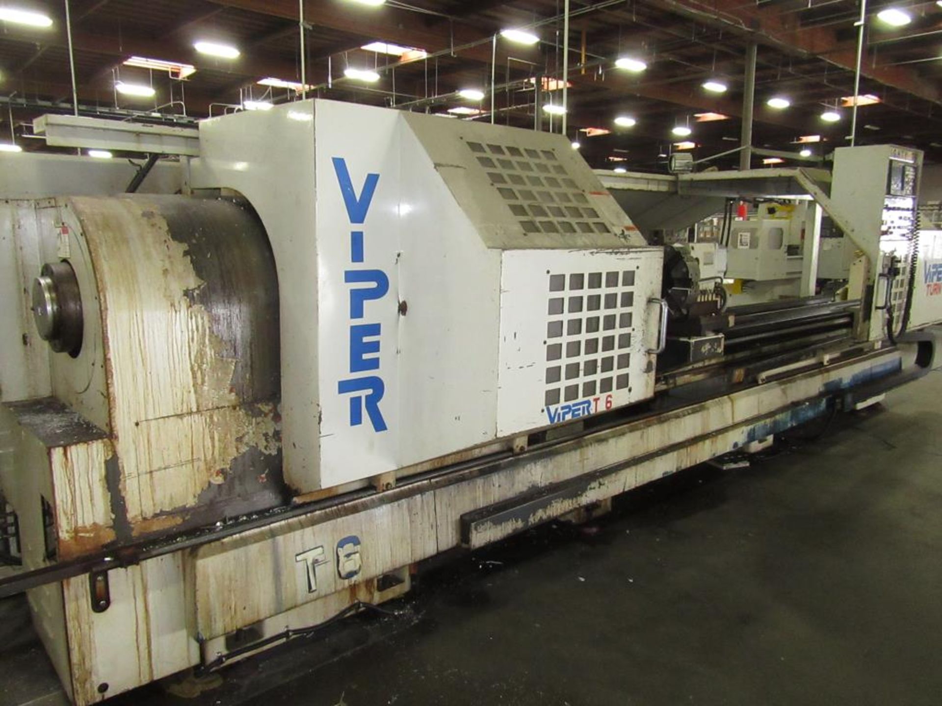 Mighty Viper / Chin Hung T-6 / CL-38-2000. 1999 - CNC Lathe with Fanuc Series O-T 2-Axis Control - Image 3 of 26