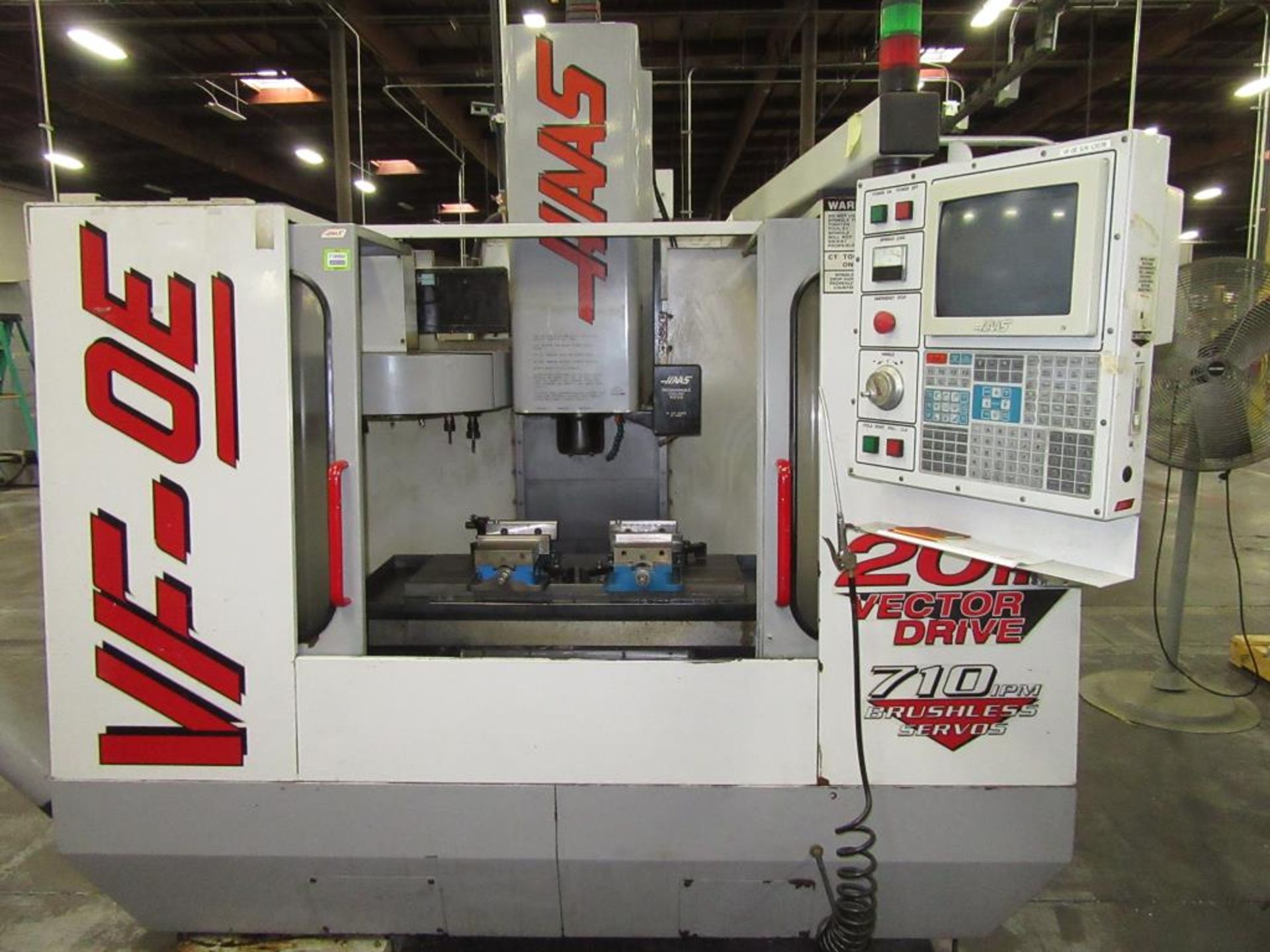 Haas VF-OE. 1997 - CNC Vertical Machining Center with Haas 3-Axis Control Panel, Table Size 36"L x - Image 2 of 12