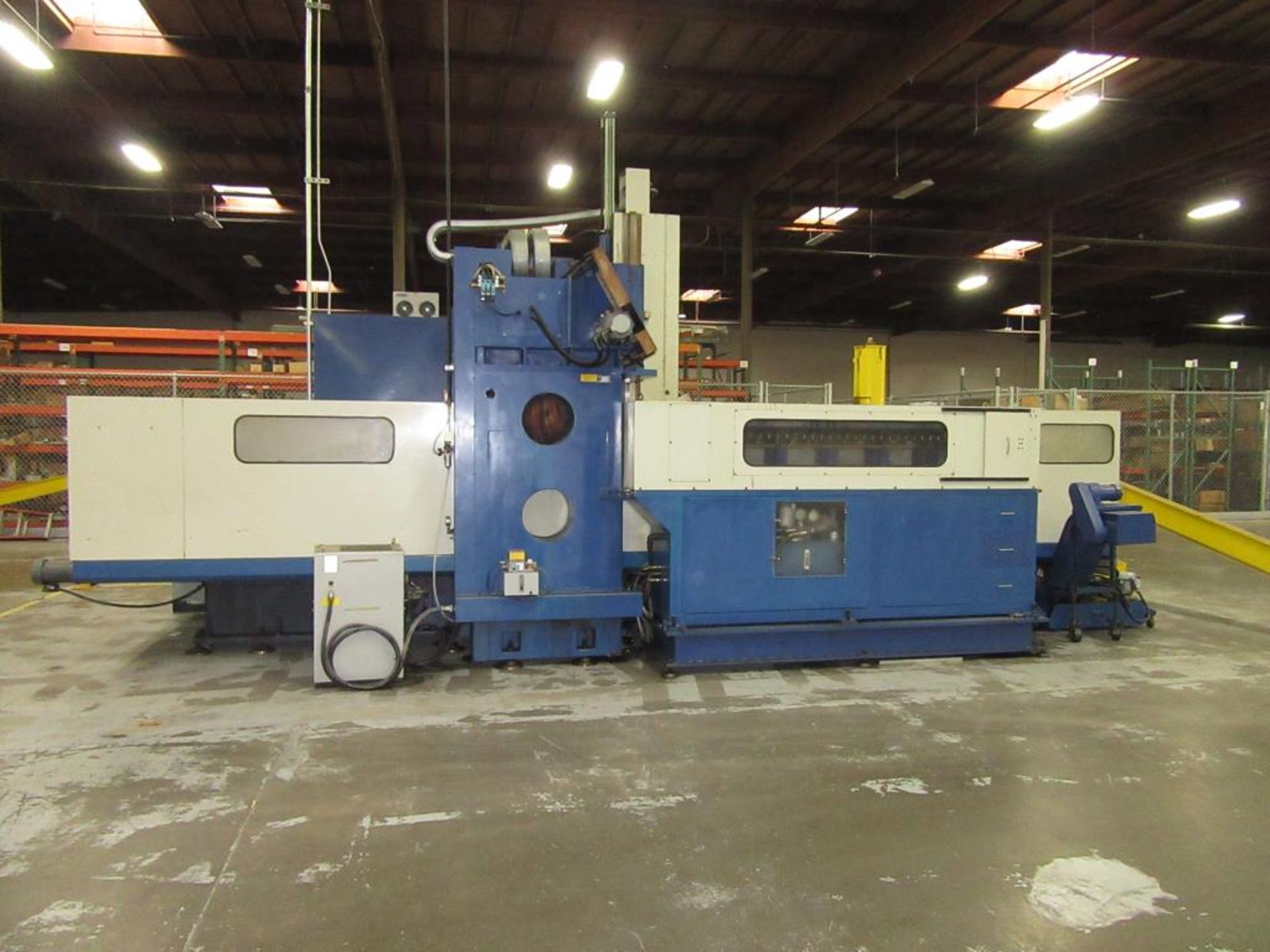 Viper HB-130W. 1997 - CNC Vertical Bridge Mill with Mitsubishi 3-Axis Control Panel, Table Size - Image 16 of 22
