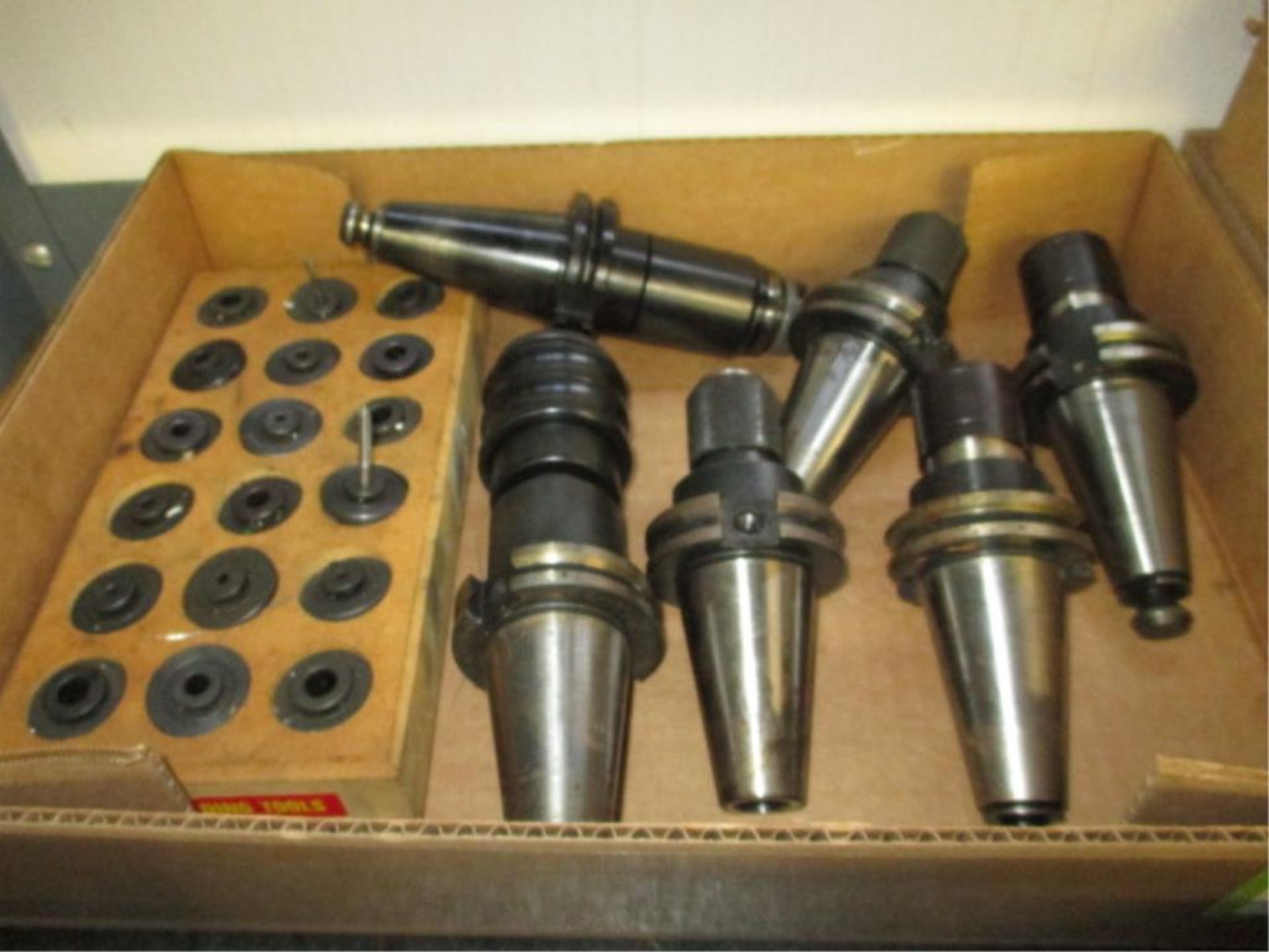 Tapping / Boring Heads. Lot: (14+ pcs) CAT-40 Taper Tapping Heads and Criterion Boring Heads. HIT# - Image 2 of 3