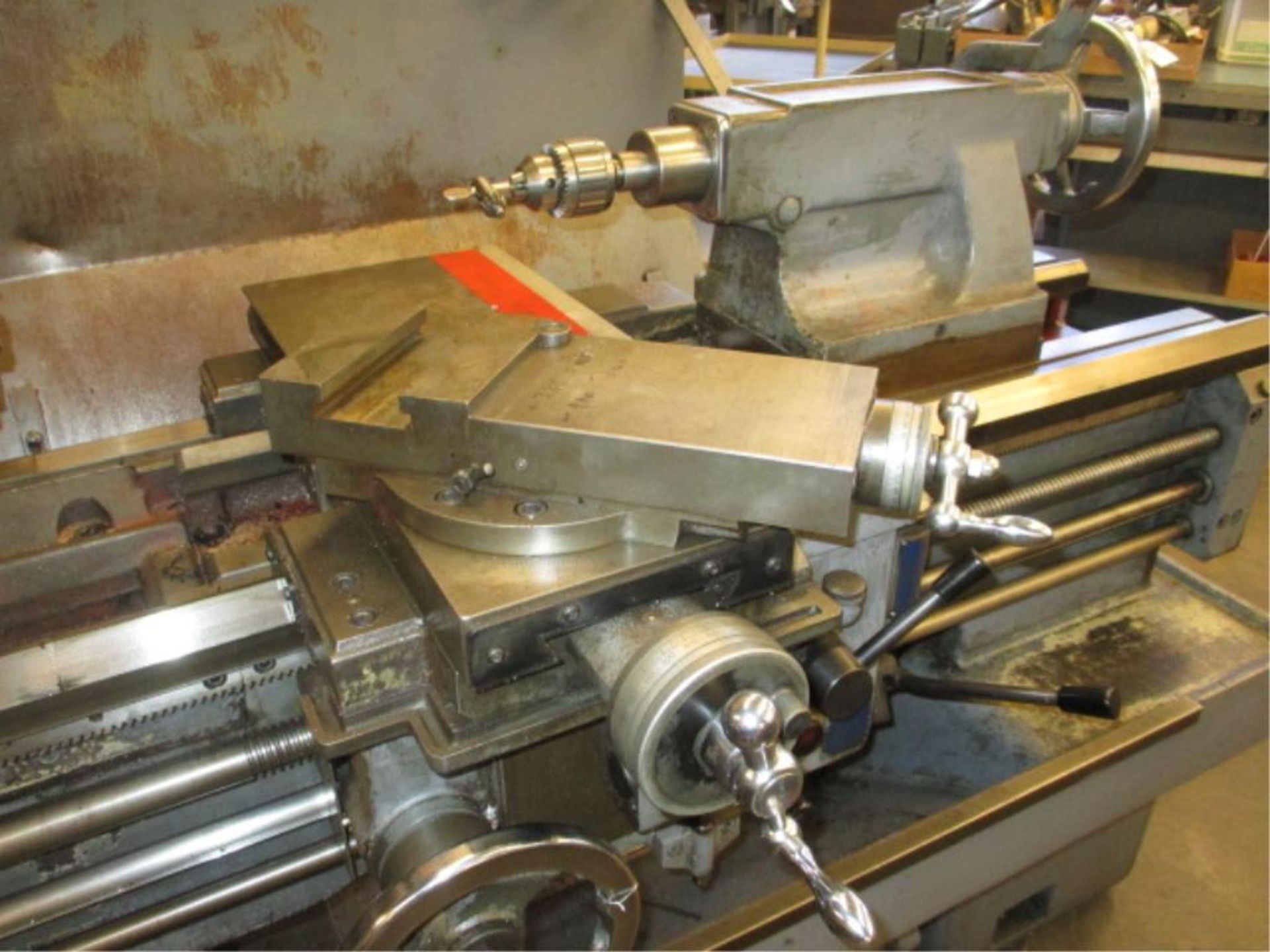 Lathe. Mori Seiki MS-850G Geared Head Gap Bed Lathe with 12" 6-Jaw Chuck, 2 1/16" Spindle Bore, 32- - Image 3 of 4