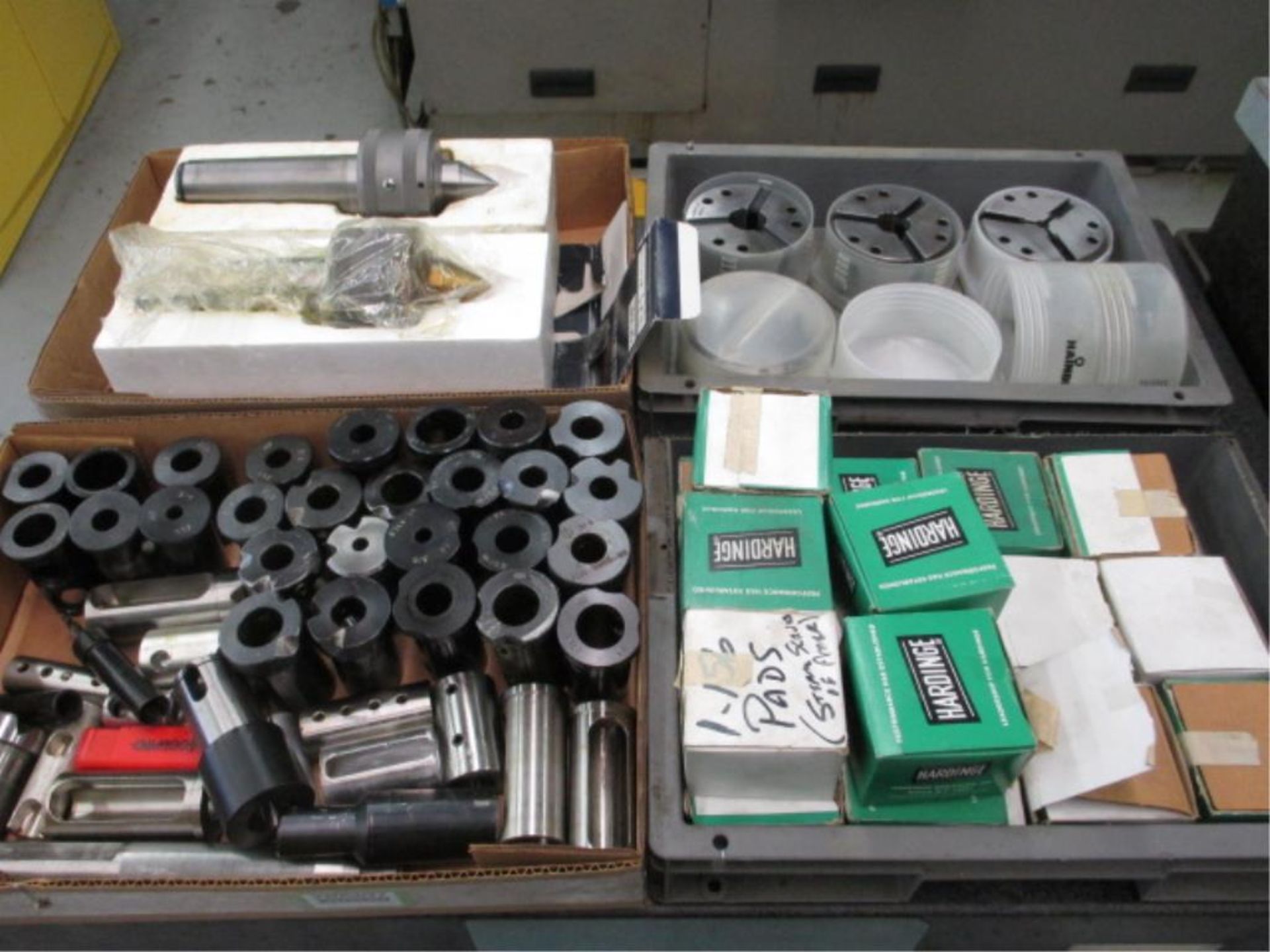 CNC Accessories. Lot: Assorted CNC Accessories. Includes: (17) S26 Collet Pad Sets; (3) Hainbuch