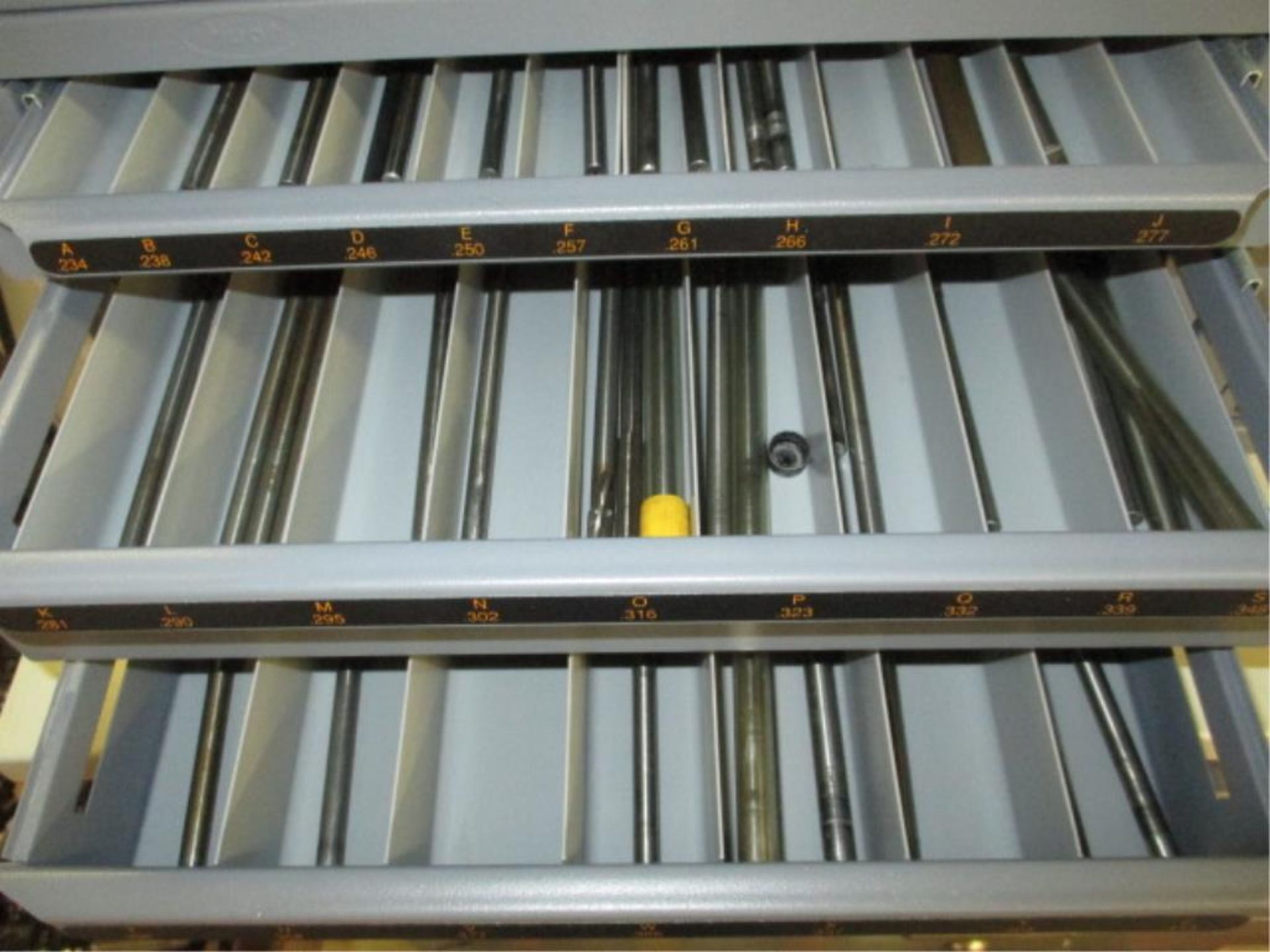 Endmill and Reamers. Huot Lot: (2) Endmill Cabinets and (4) Reamer Cabinets with Ball and Radius - Image 4 of 7