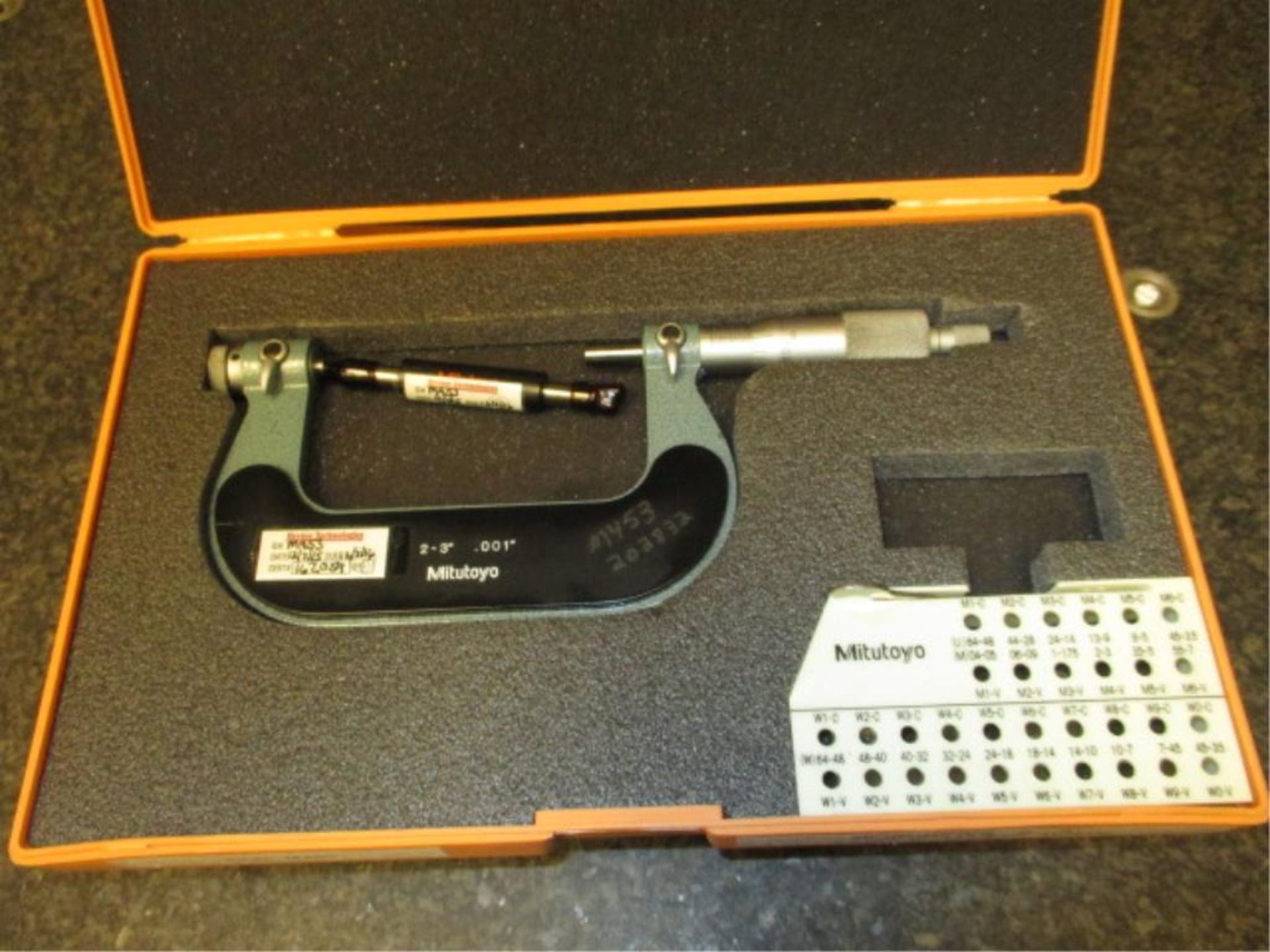 Micrometers. Lot: (3) Assorted Micrometers. HIT# 2206030. Inspection. Asset Located at 859 Ward - Image 2 of 3