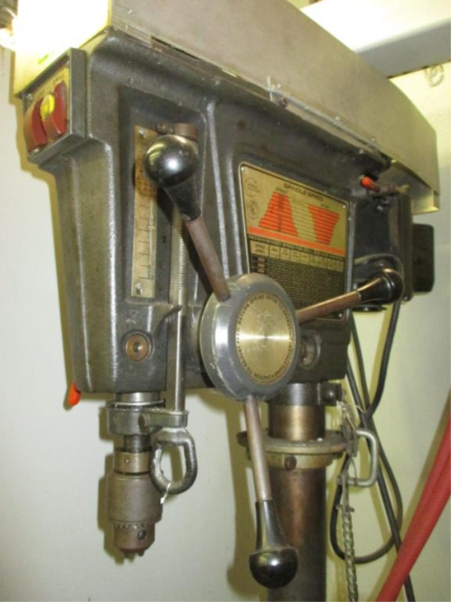 Drill Press. Sears, Roebuck & Co 113.21378 15.5" Drill Press, 1/2 HP. HIT# 2205847. CNC Room. - Image 2 of 2