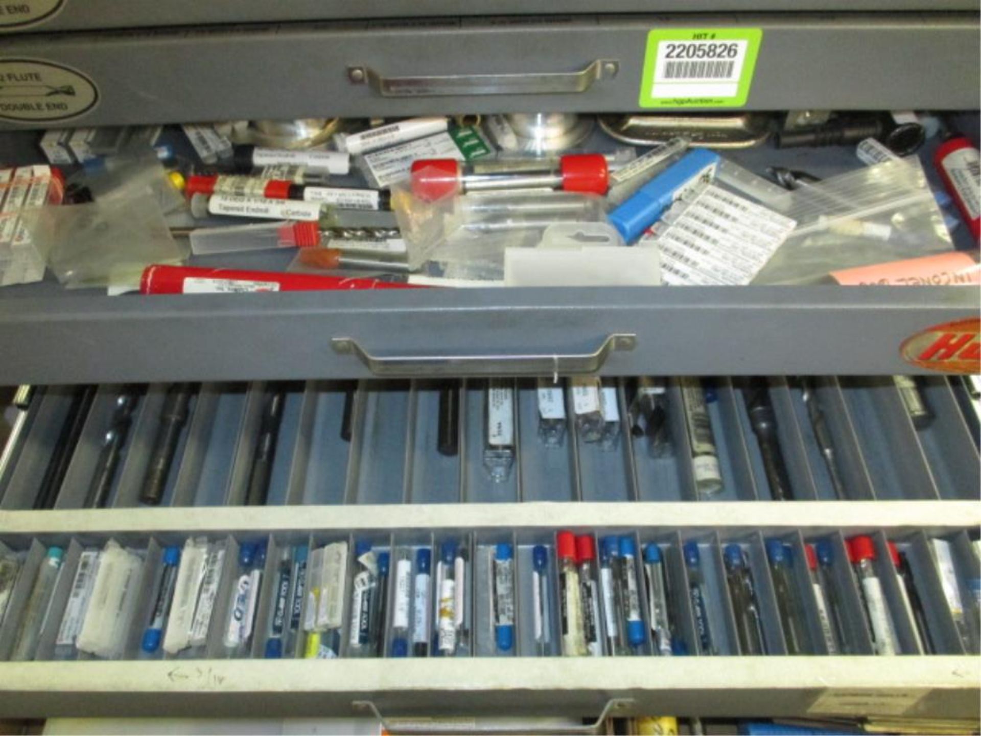 Endmill and Reamers. Huot Lot: (2) Endmill Cabinets and (4) Reamer Cabinets with Ball and Radius - Image 6 of 7