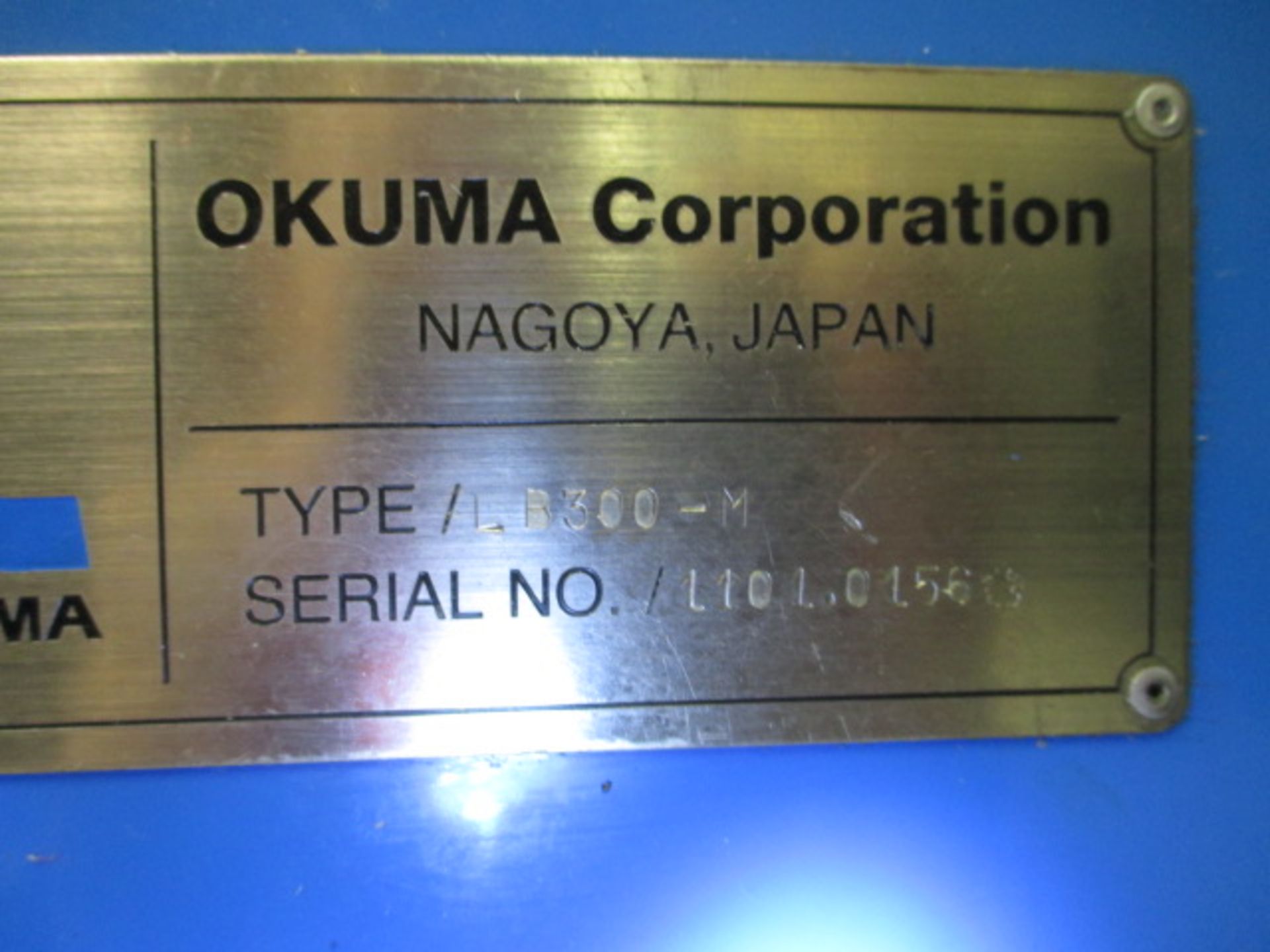 Turning Center. 1998 Okuma Space Turn LB300-M 3-Axis CNC Turning Center with Live Tool Turret, 8.25" - Image 5 of 9