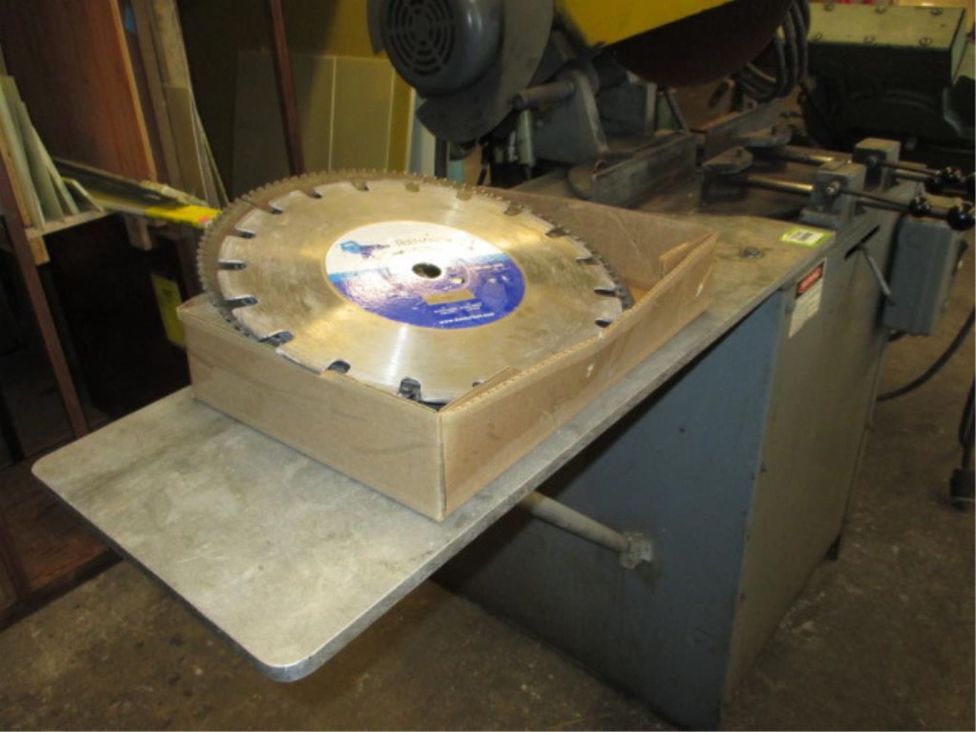 Chop Saw. Kalamazoo 14" Abrasive Miter Chop Saw with (2) 14" Diamond Cutoff Wheels. HIT# 2205987. - Image 3 of 3