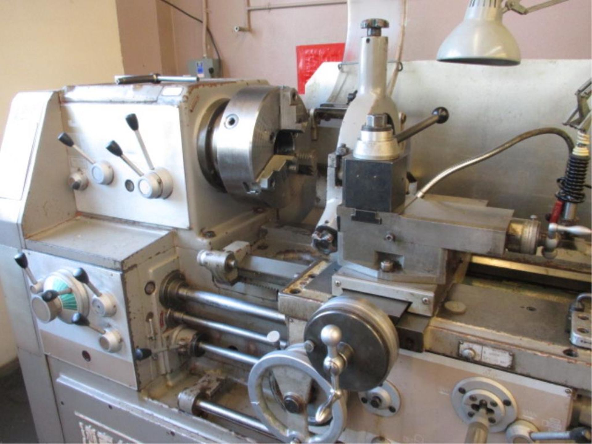 Lathe. Jinan First JI-530X2000 Engine Lathe with 12.5" 3-Jaw Chuck, 3 3/16" Spindle Bore, Steady - Image 2 of 5