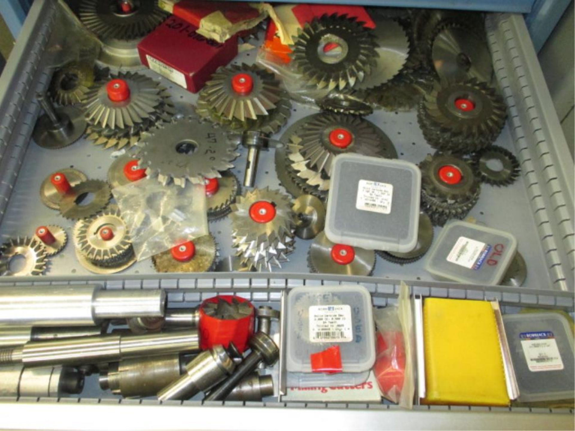 Tooling Cabinet. Lista 10-Drawer Tooling Cabinet with Contents. Includes: Circular Saws & Arbors, - Image 10 of 10