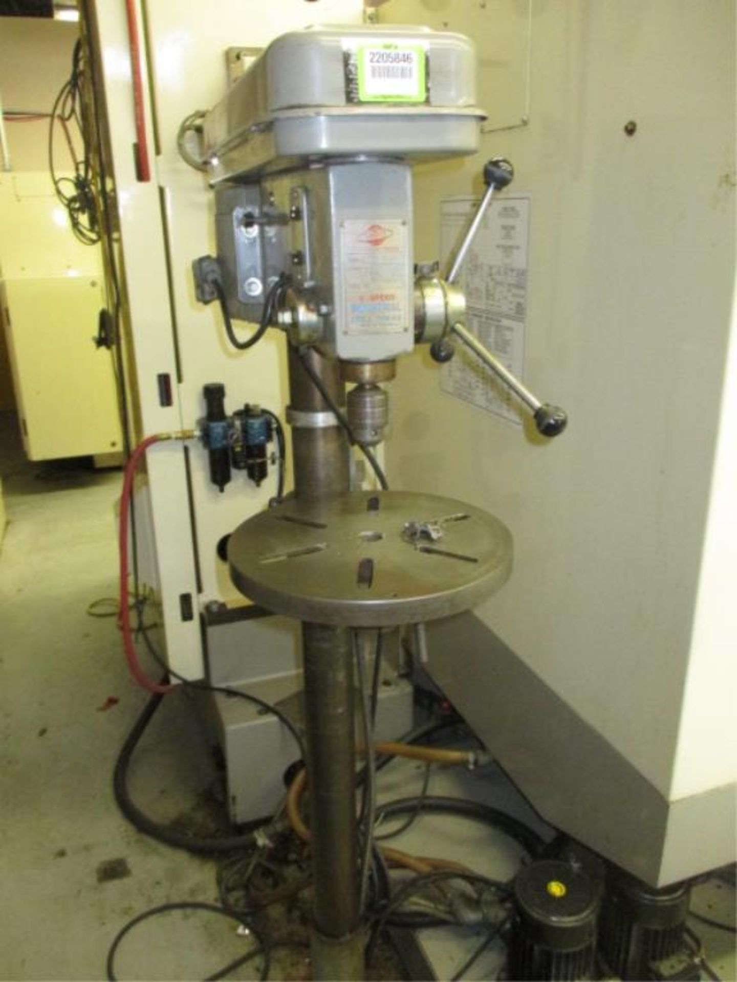 Drill Press. Orbit OR-1412F 5-Speed Industrial Drill Press, 1/2" Chuck, Spindle JT #33. S/N-4060584.